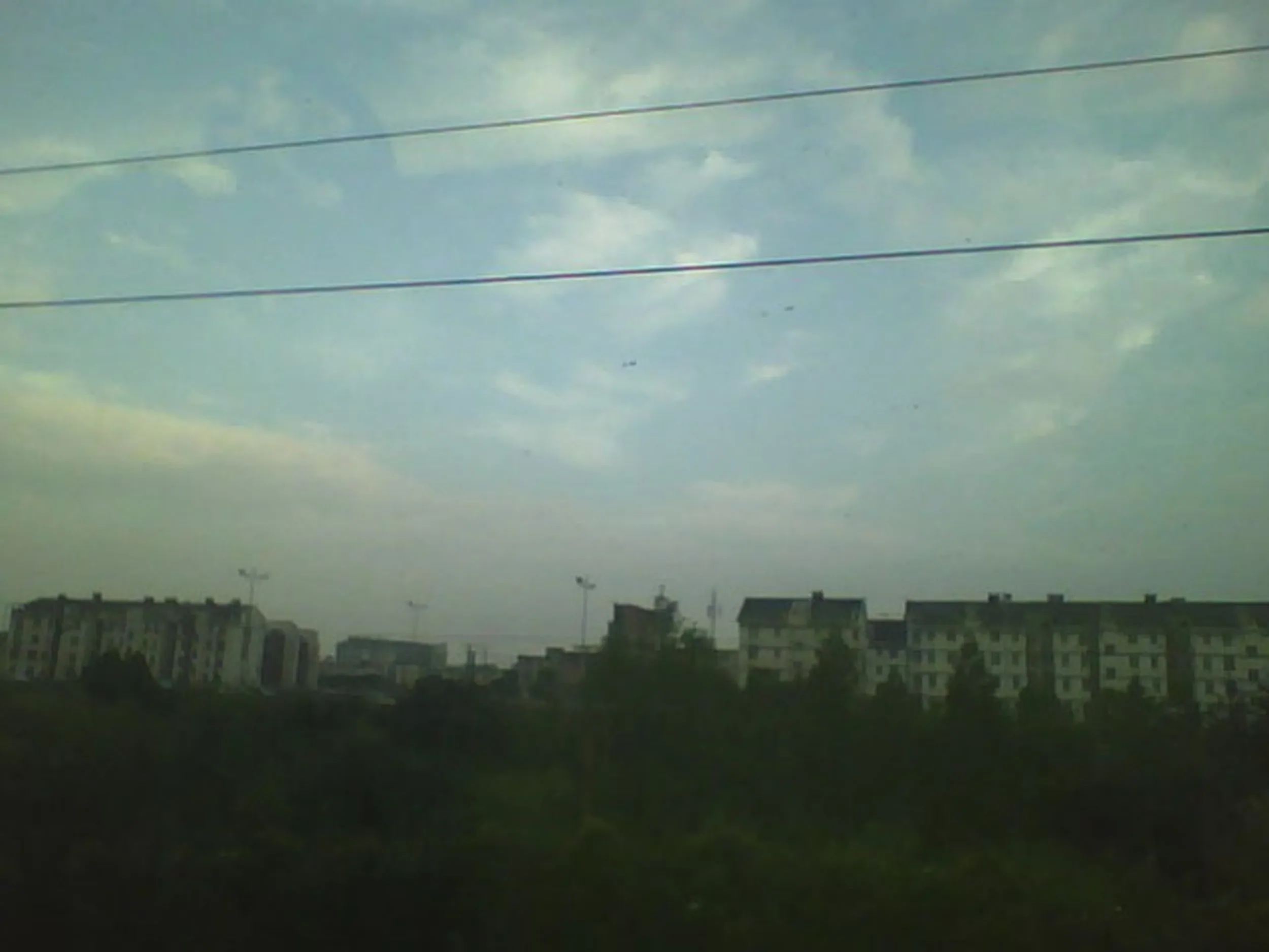 和諧号からの車窓風景