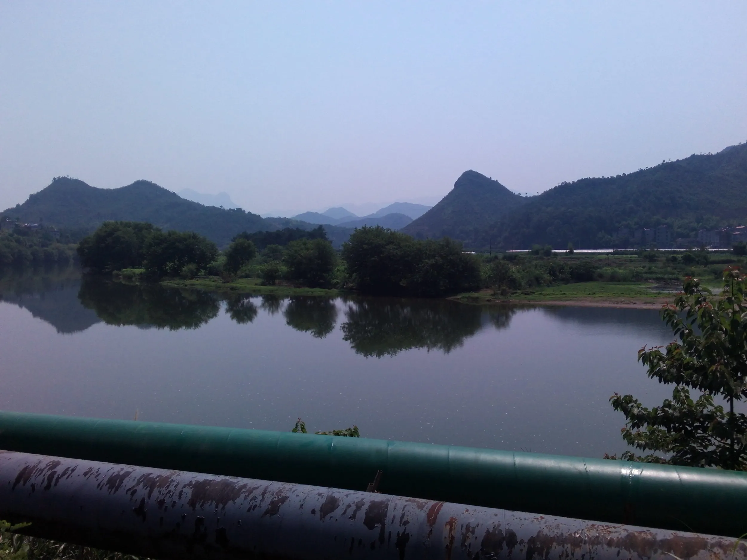 道が工事で塞がれていた