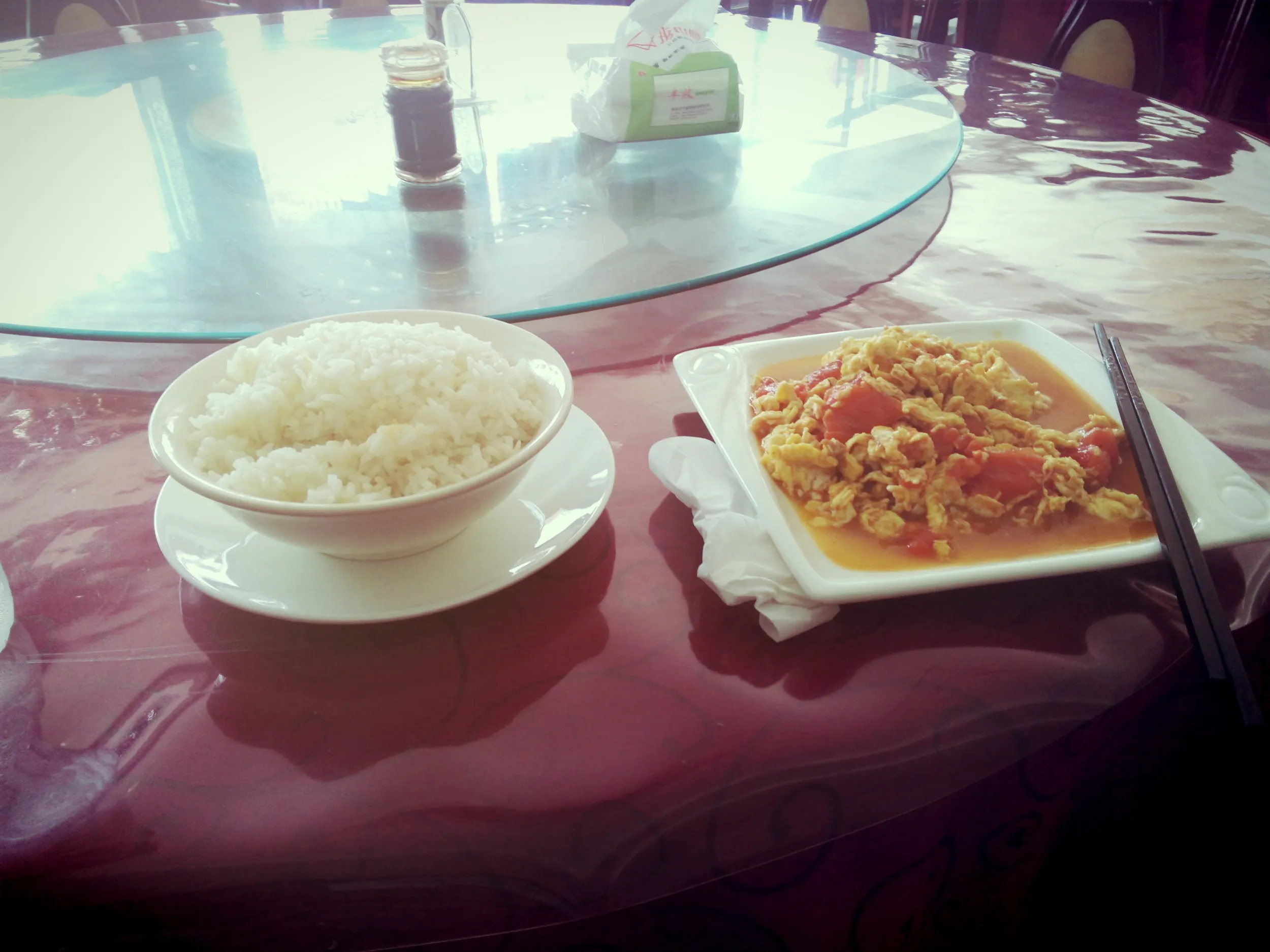 トマトと卵炒め