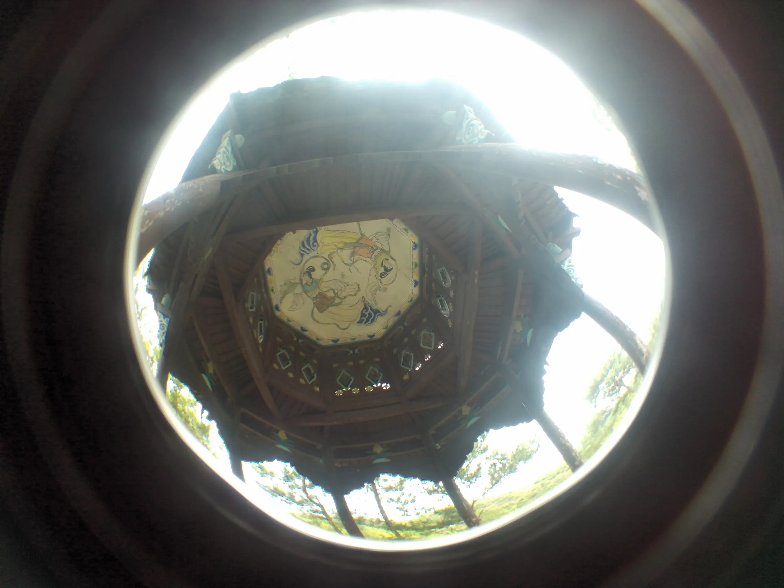 小赤壁の休憩所