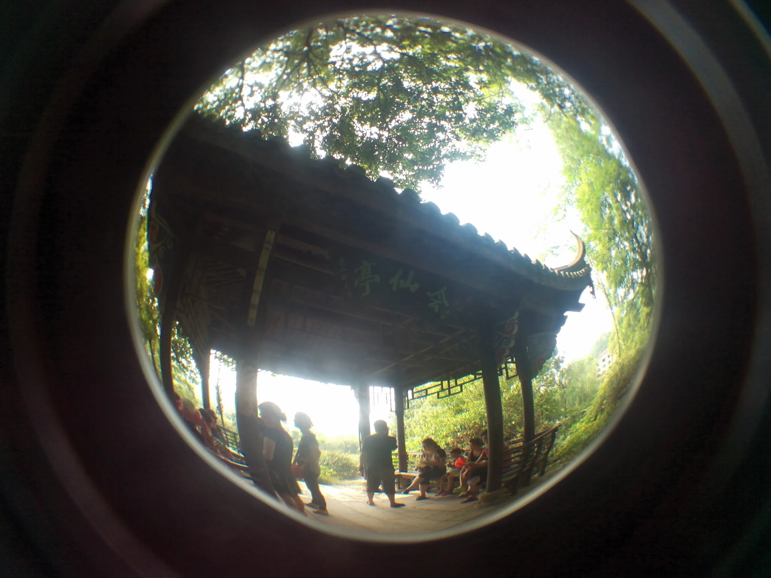 小赤壁にある休憩所