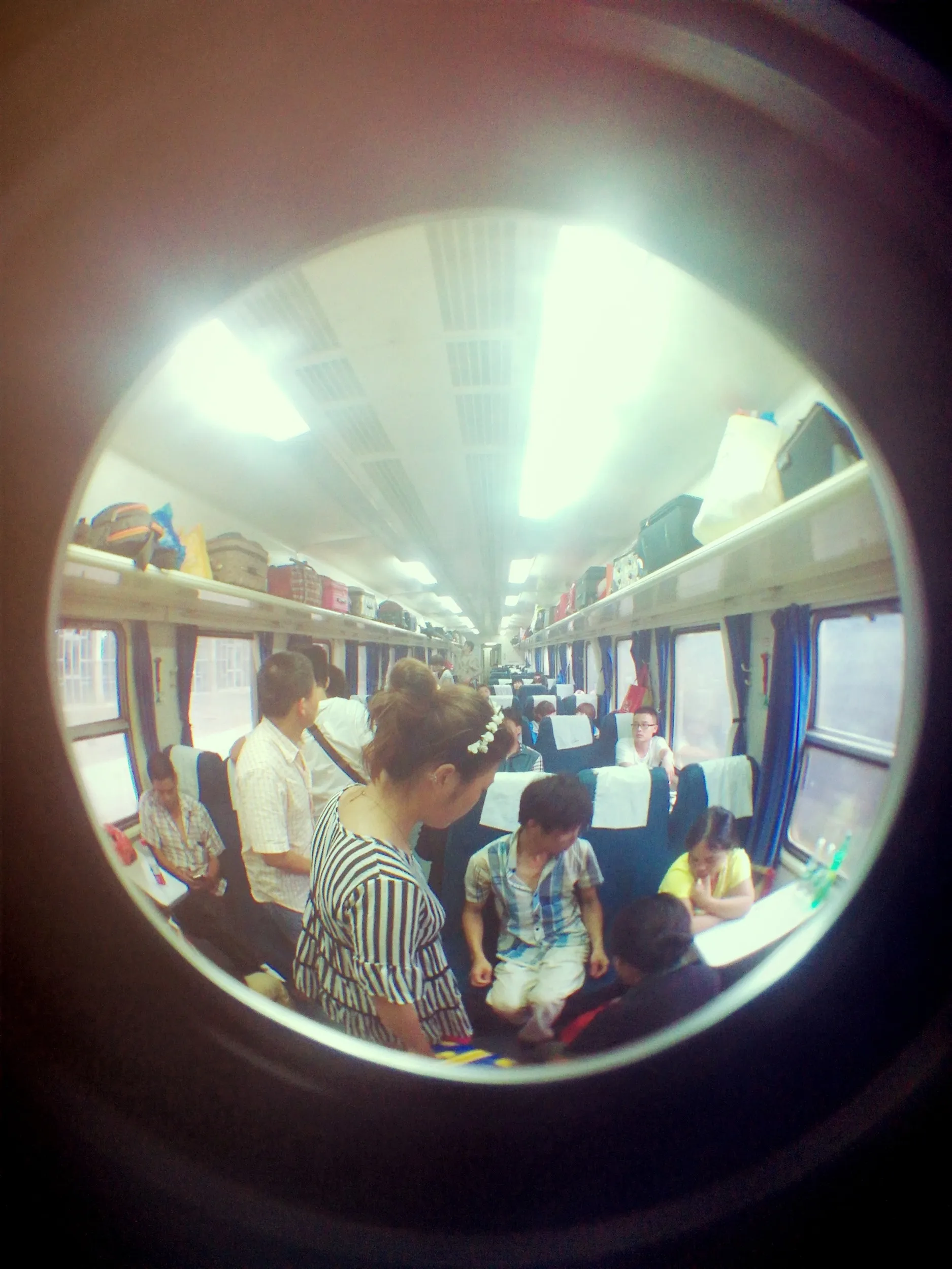 縉雲駅から杭州へ列車で乗り鉄移動