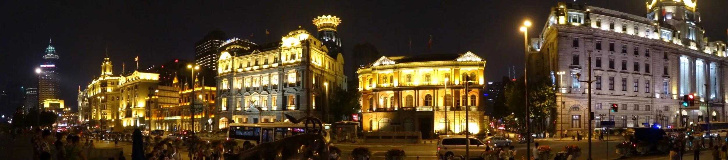 歴史的建造物をパノラマ撮影