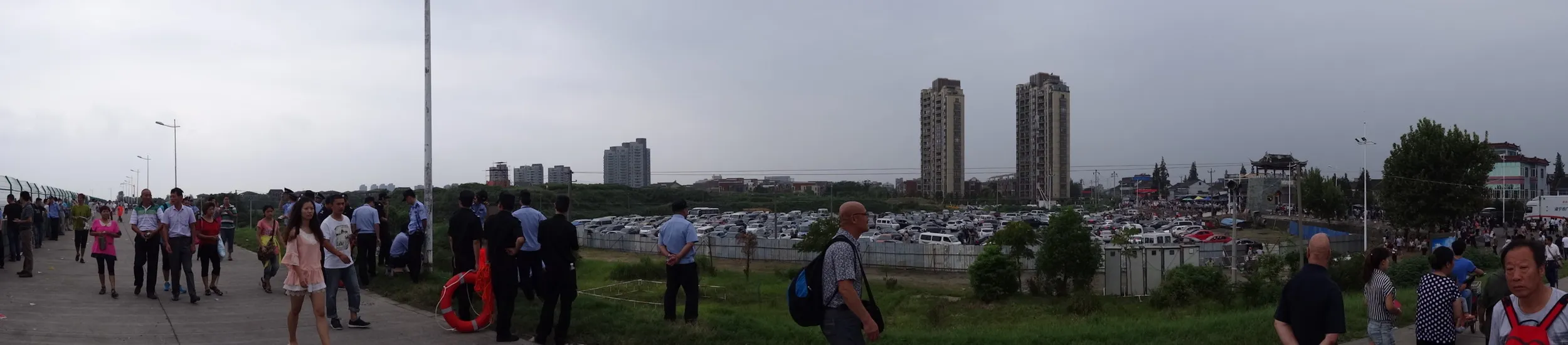 大潮・逆流リベンジ完了後、HX-50Vで付近をパノラマ撮影