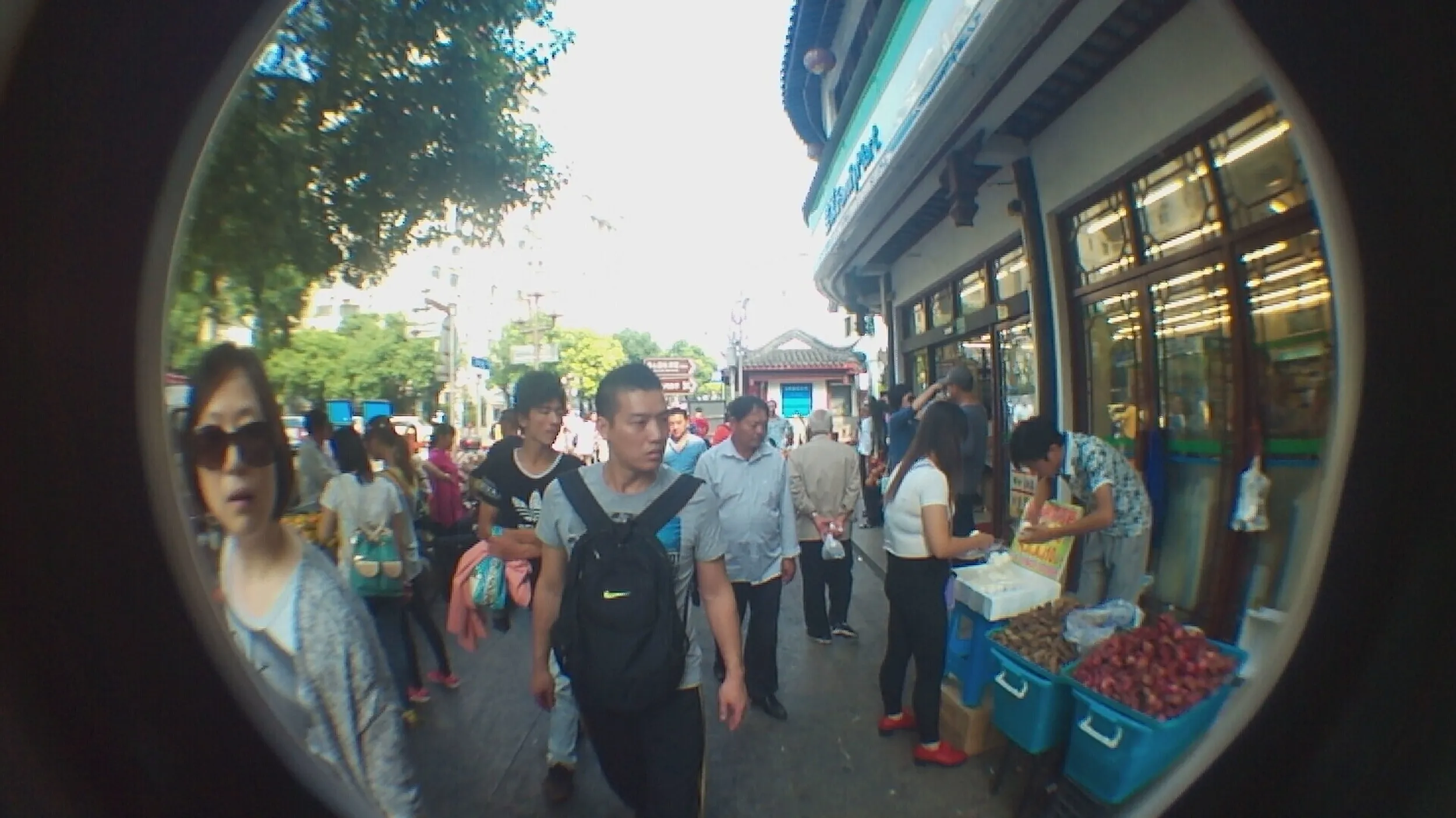 七宝老街を散歩