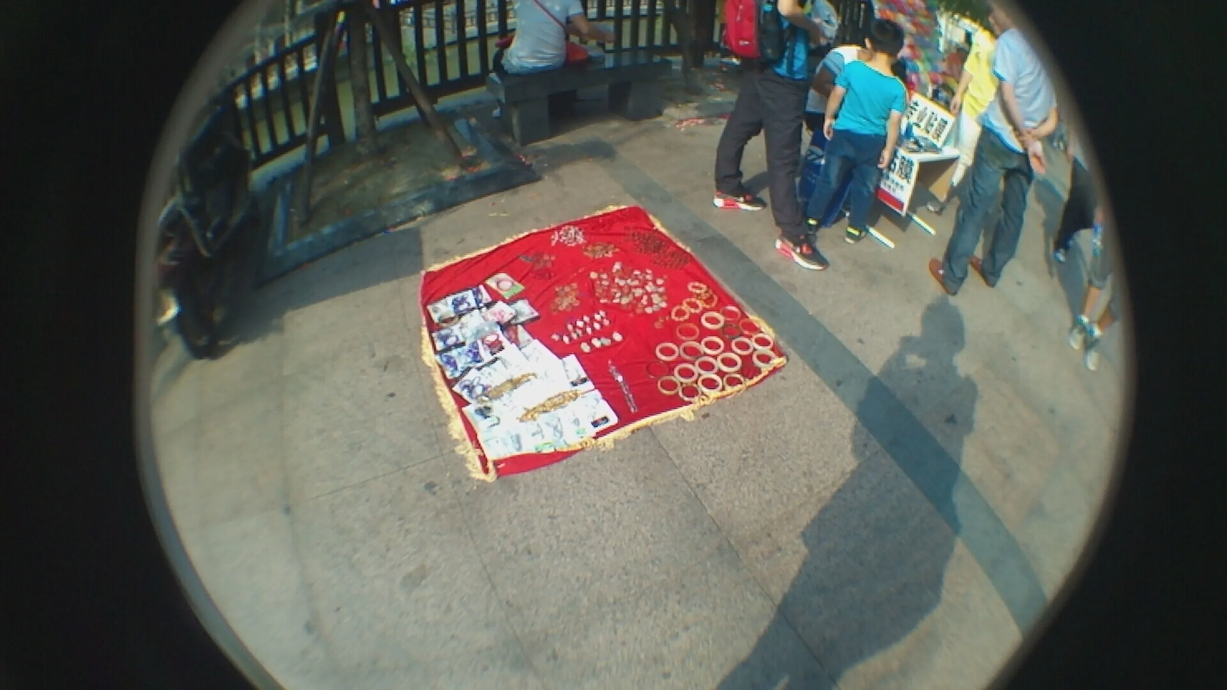 運河沿いの風景