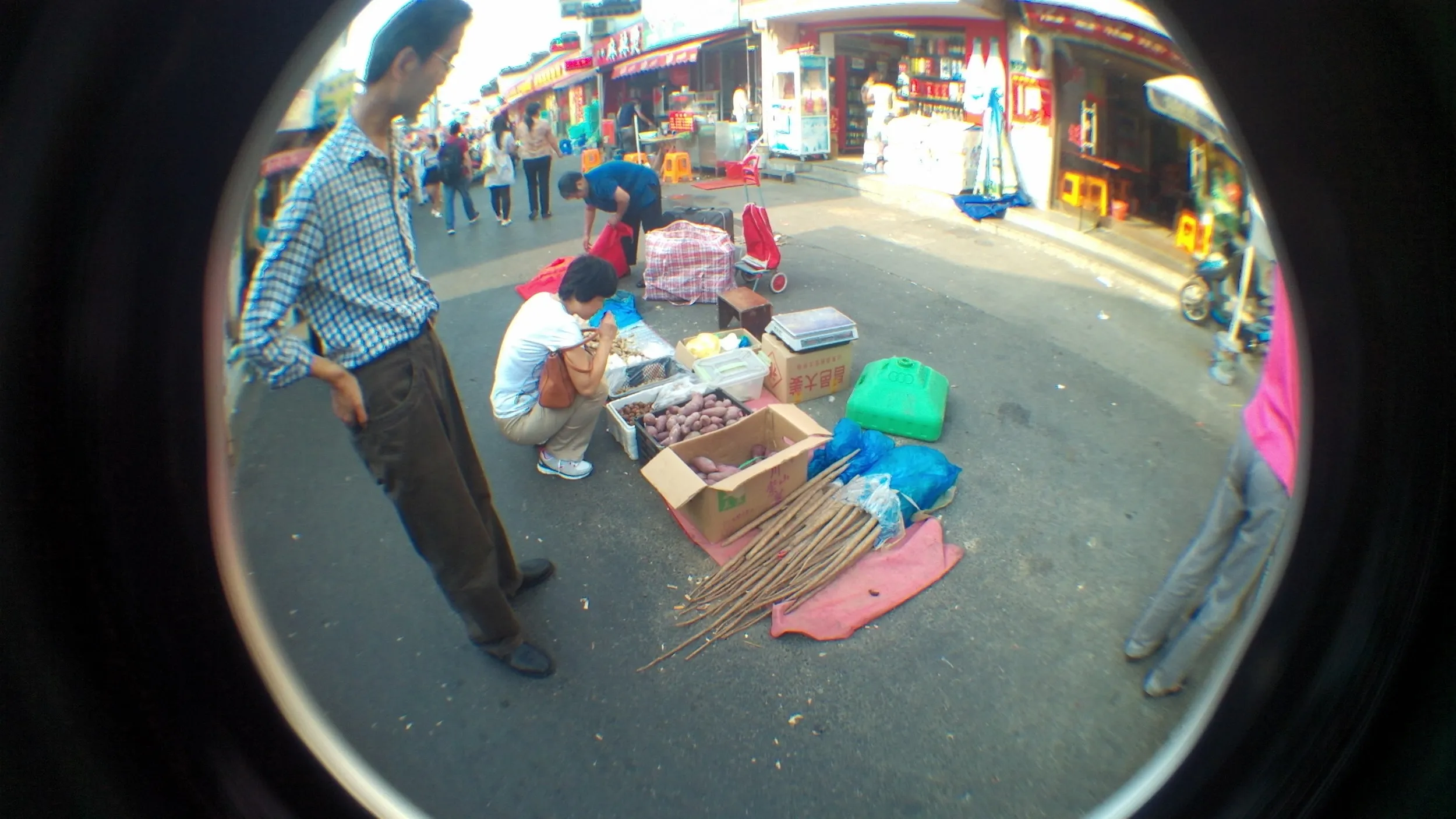 七宝老街の風景
