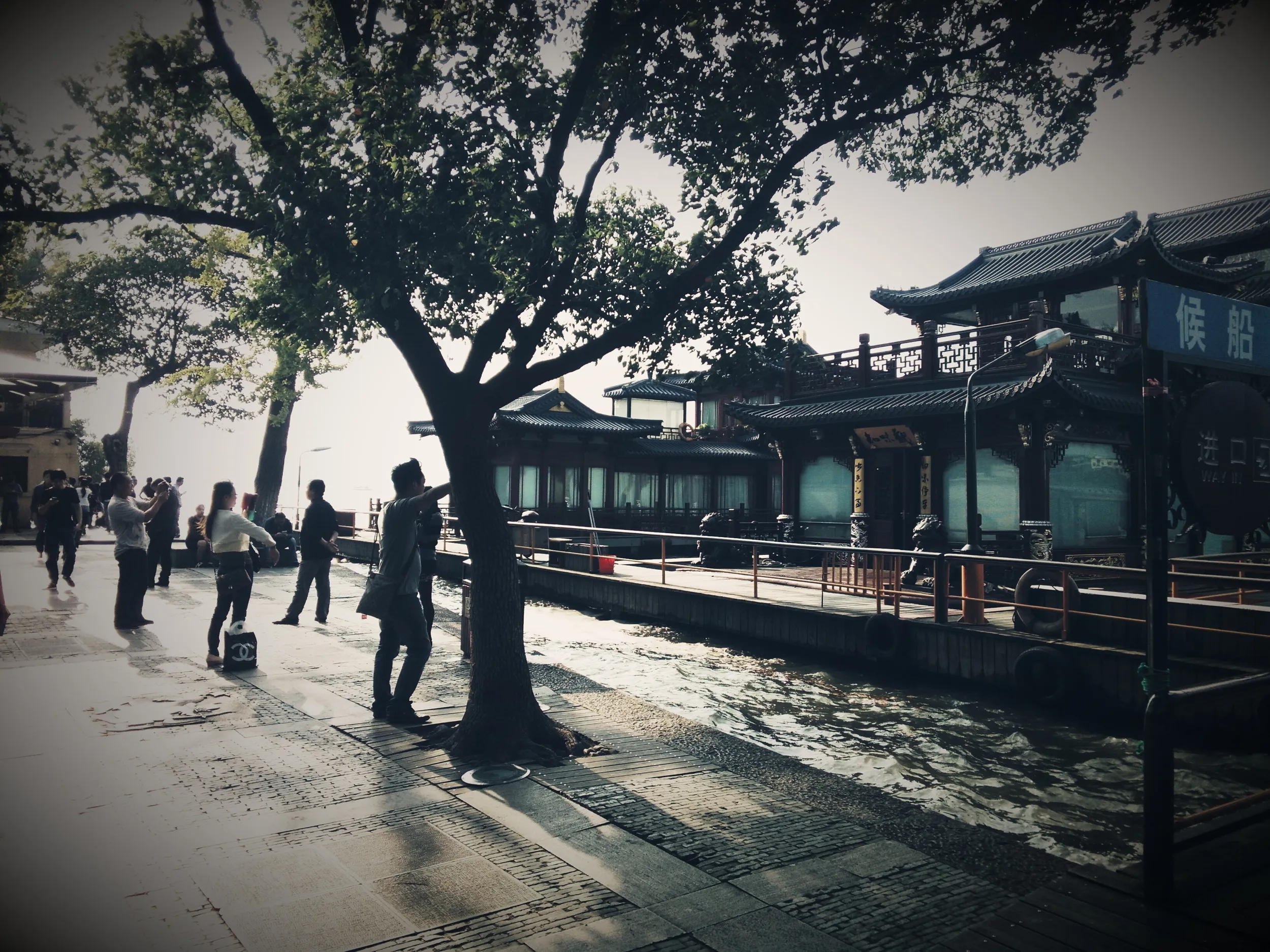 西湖周辺の風景