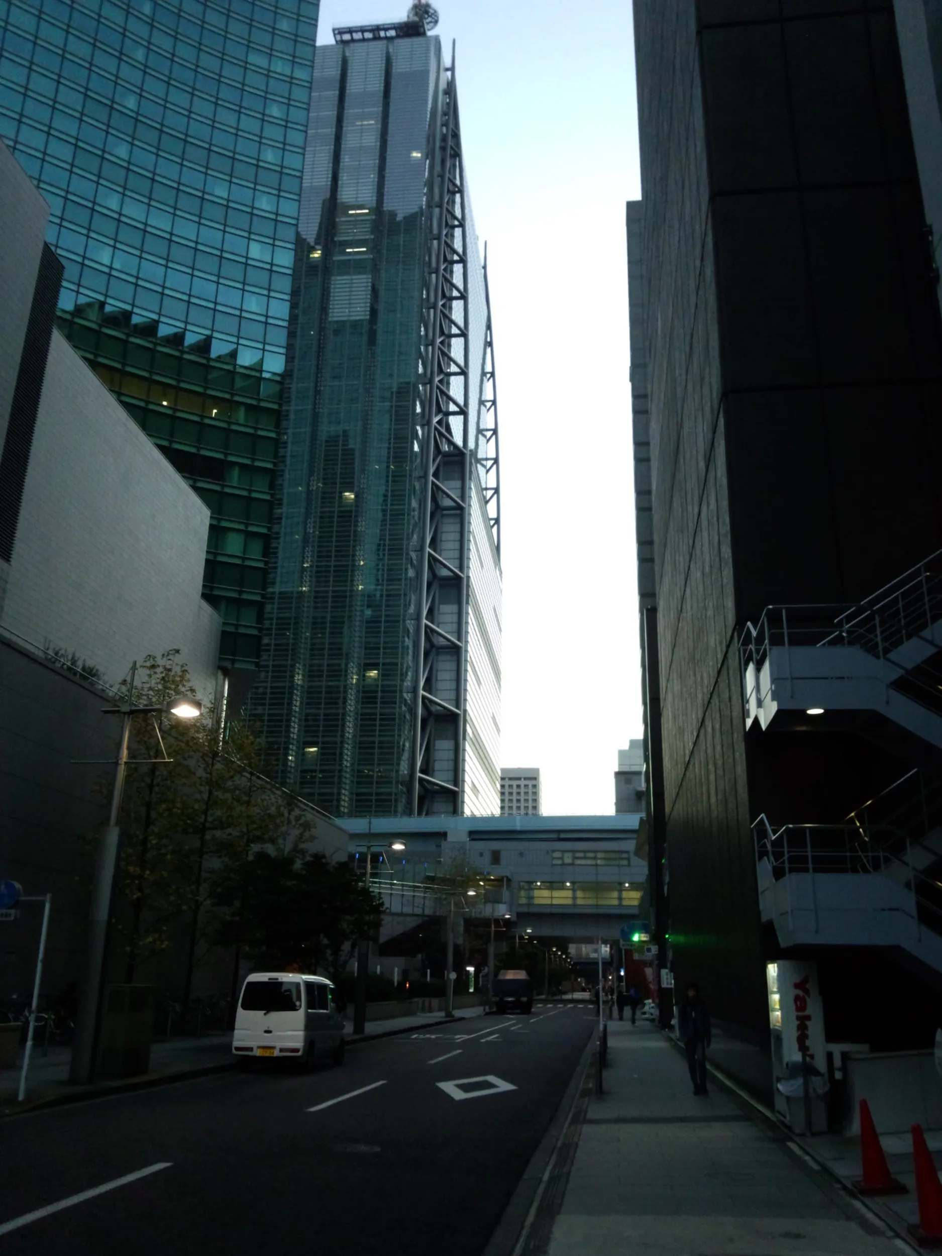 新橋付近の風景