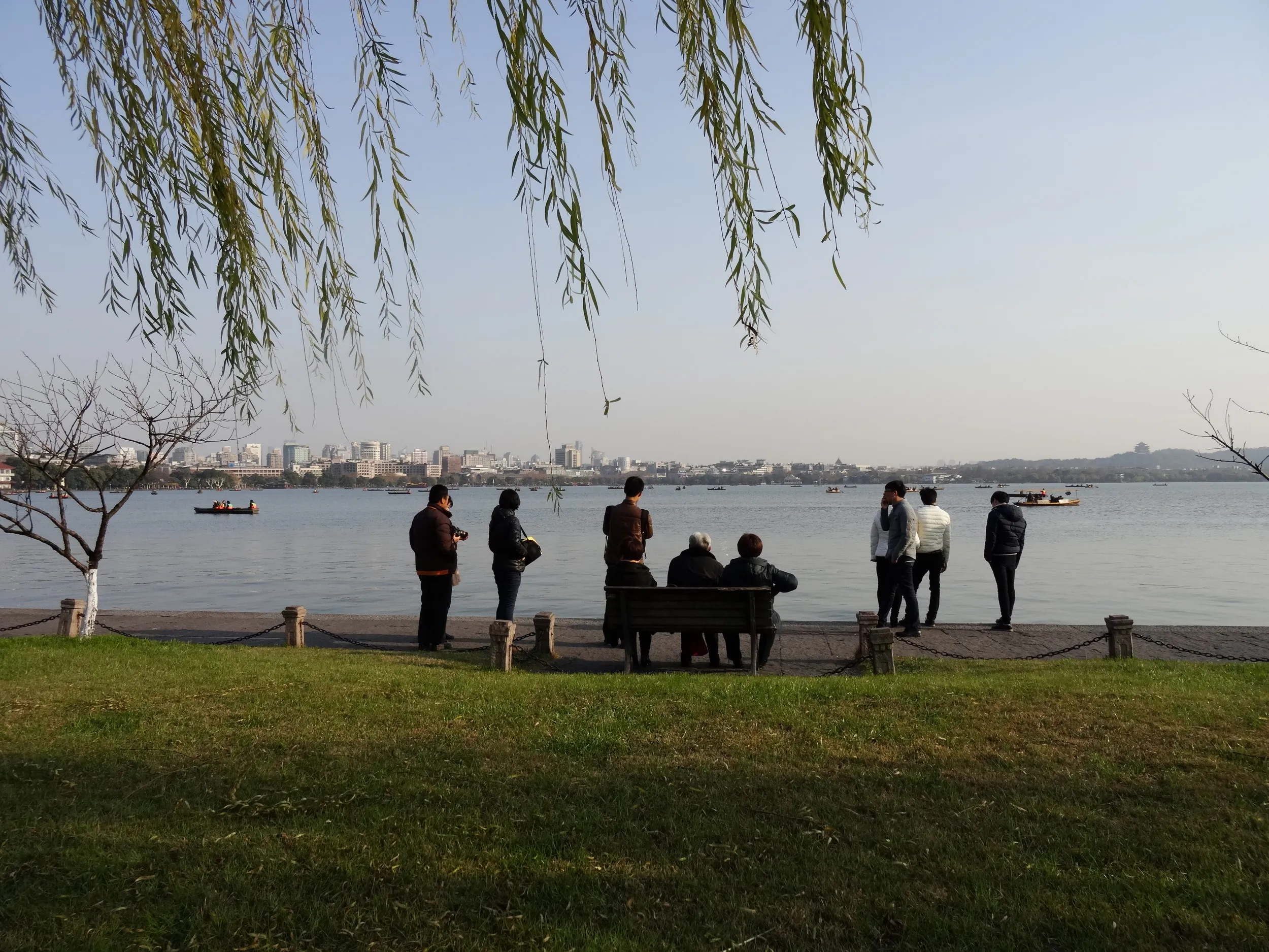西湖の風景