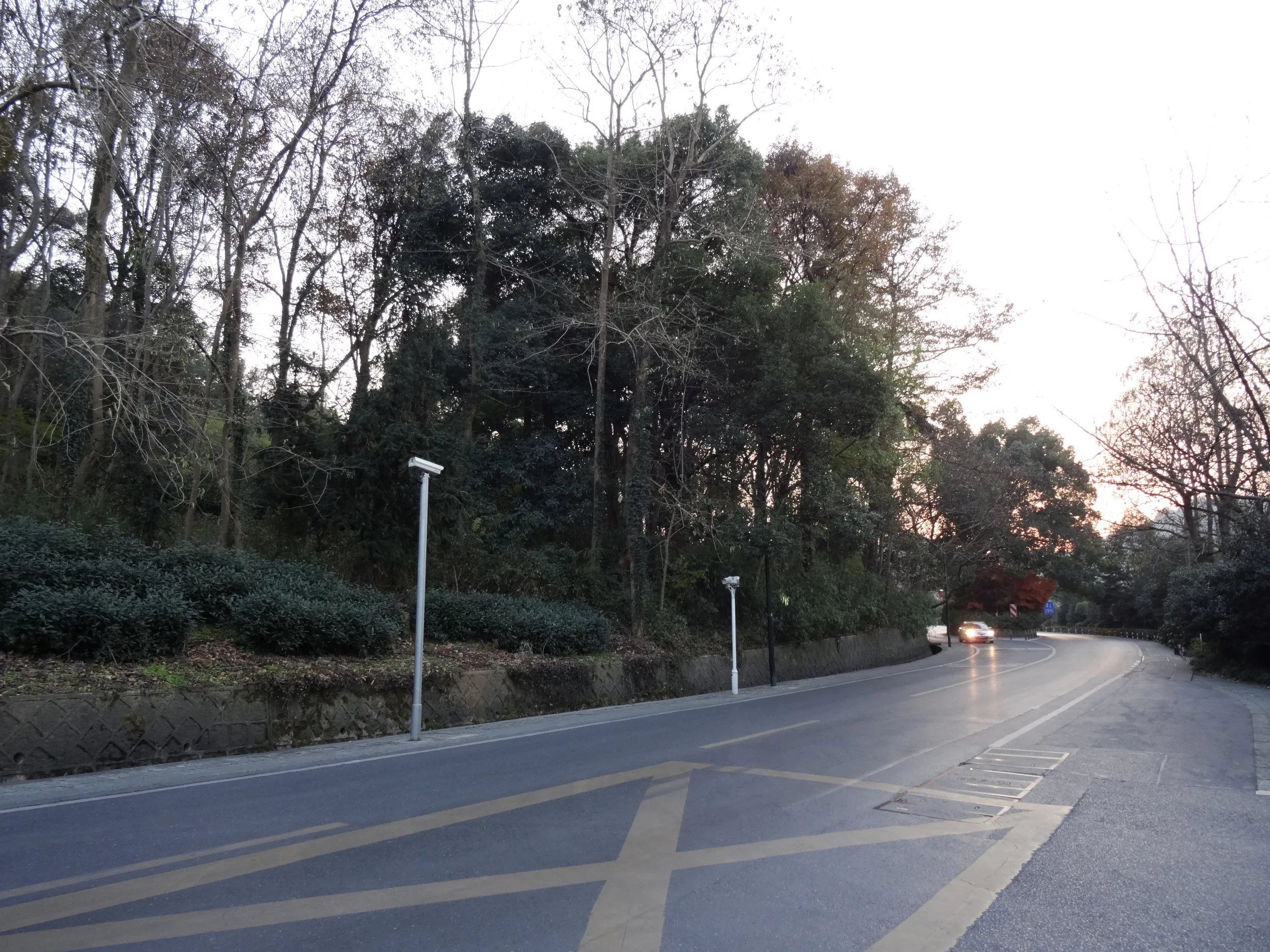 霊隠景観区周辺の風景