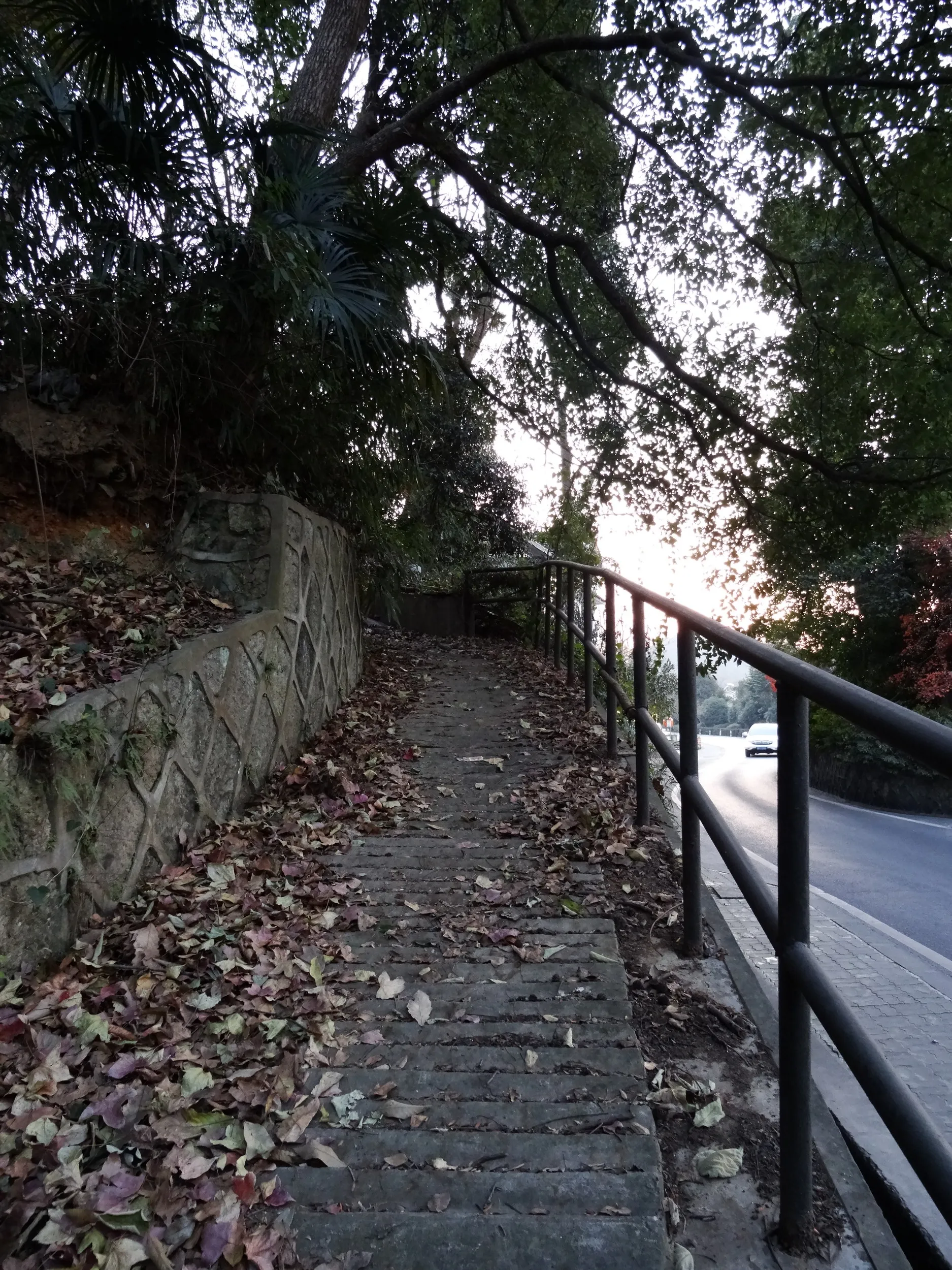 霊隠景観区周辺の風景