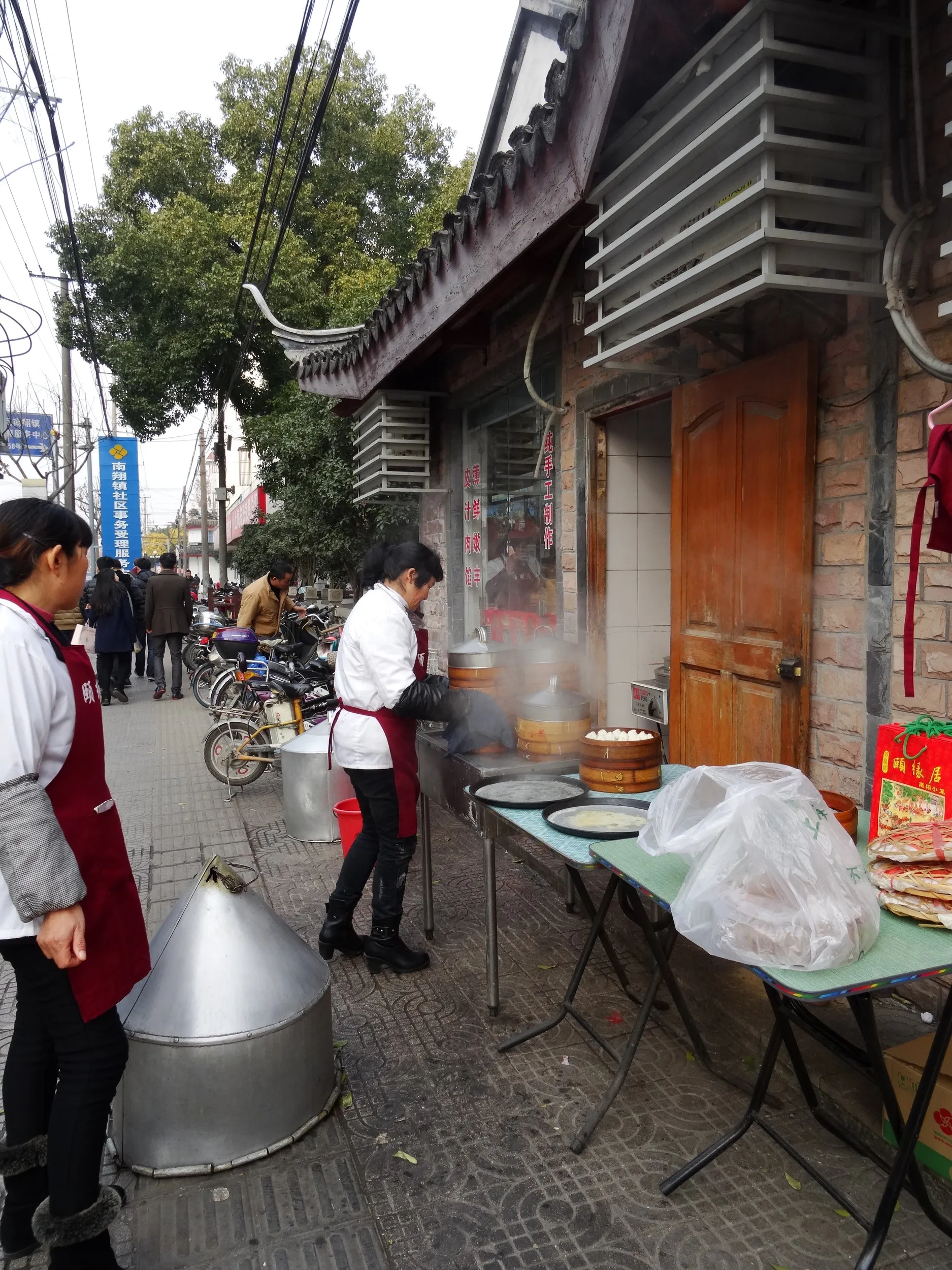 南翔老街付近の風景