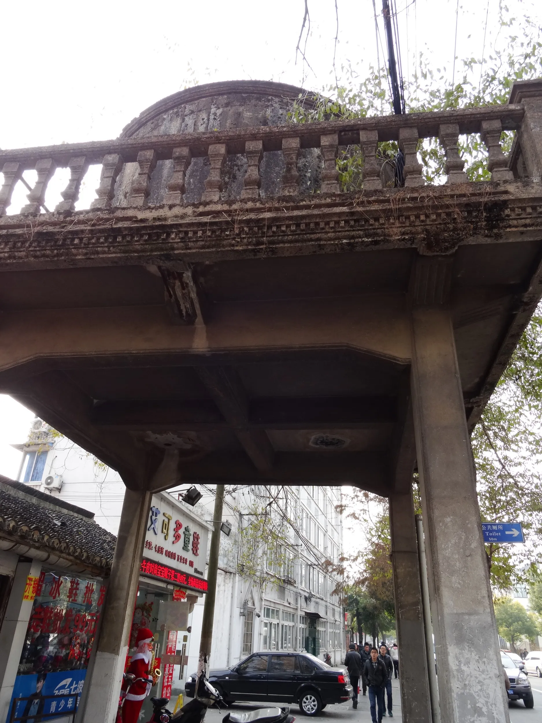 南翔老街付近の風景