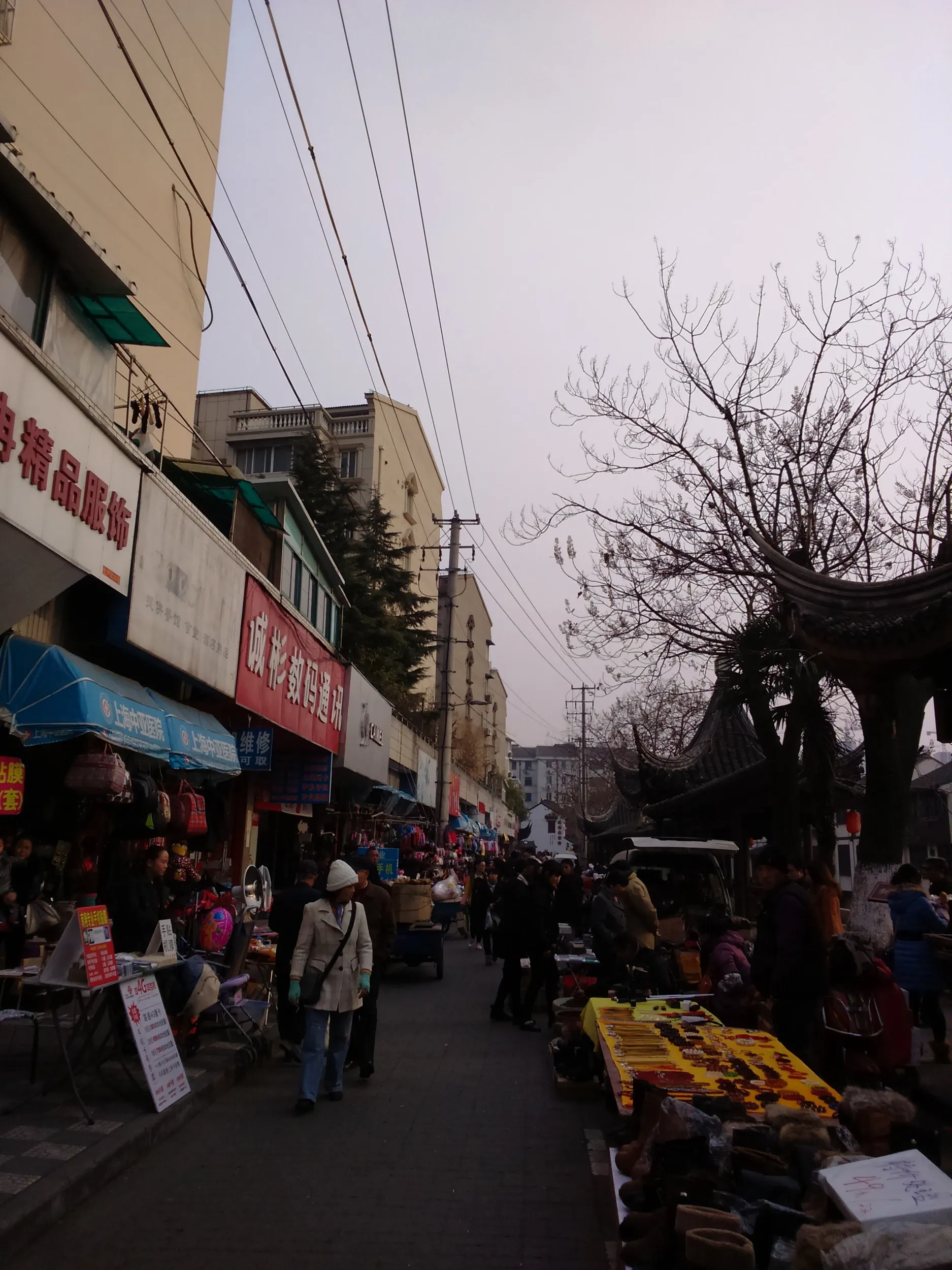 南翔老街を観光