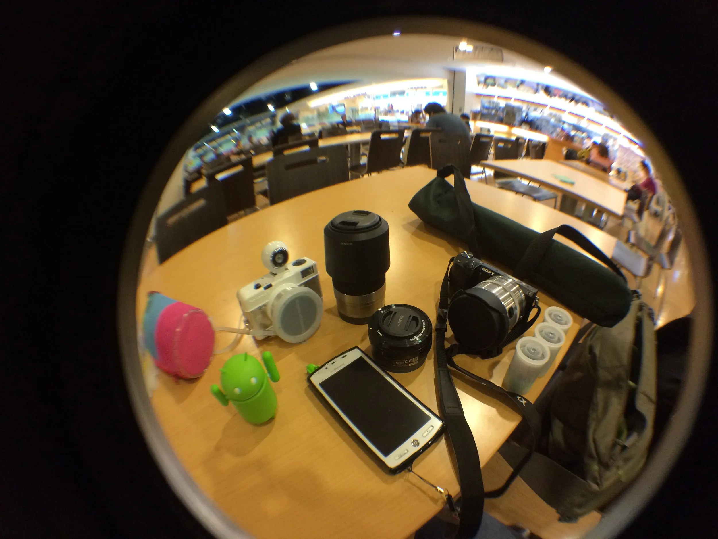 茨城空港の食堂