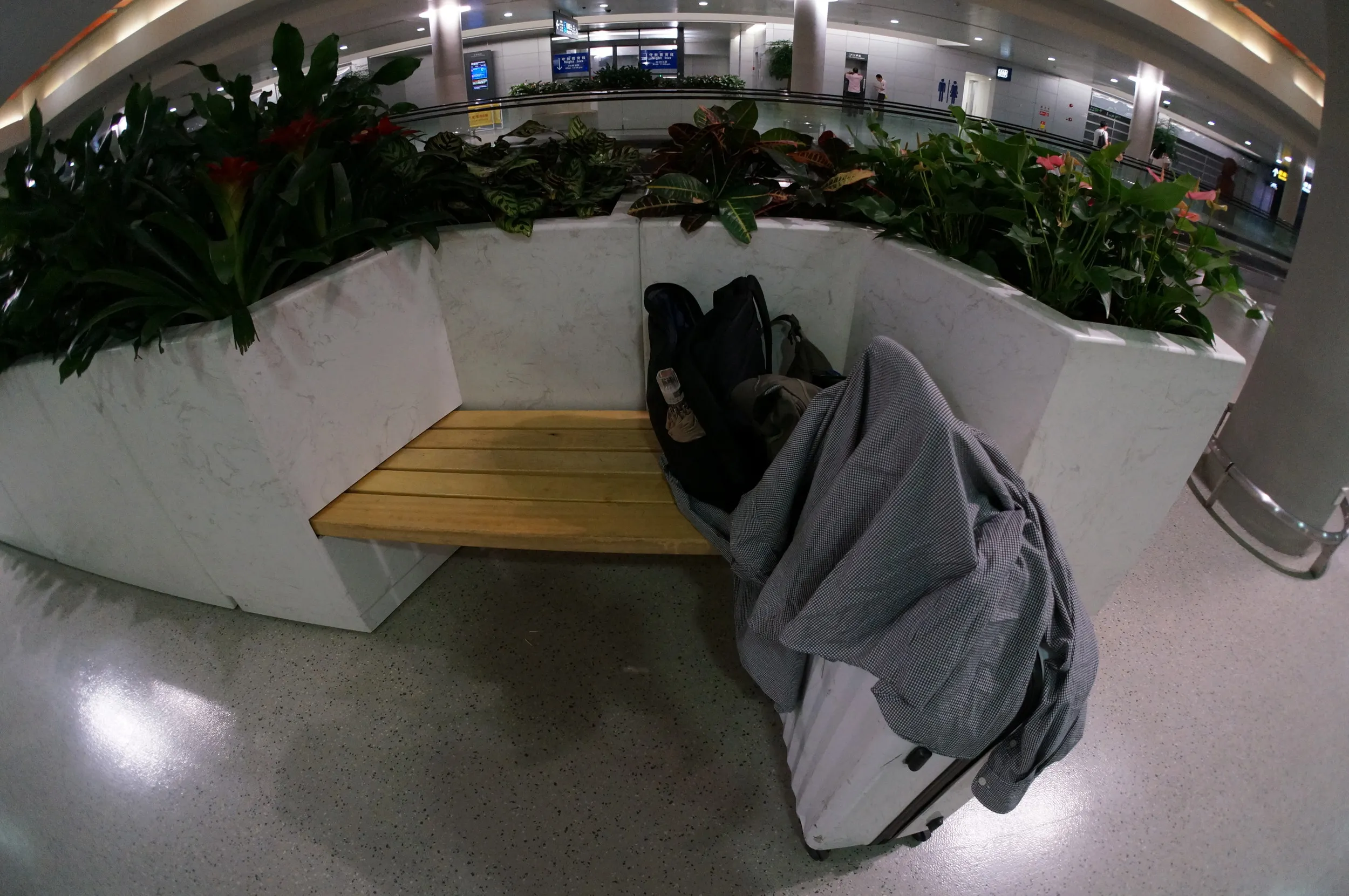 深夜バス乗り場