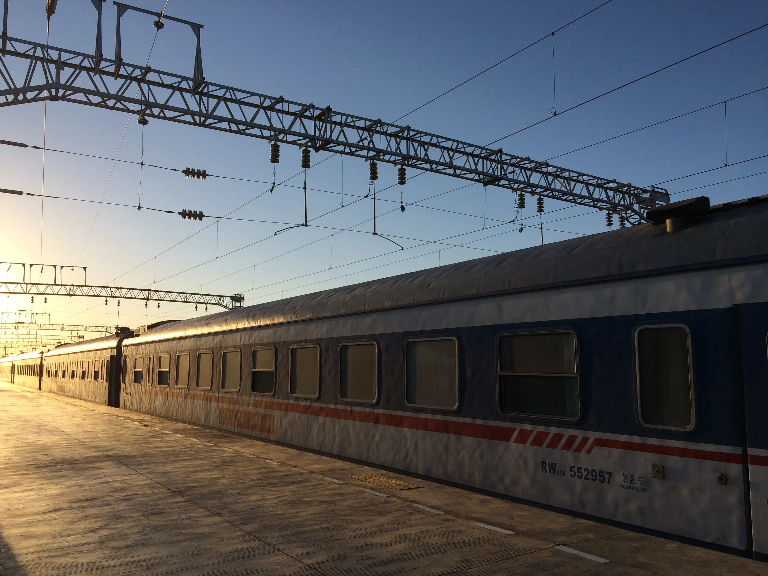 T204列車のお見送り