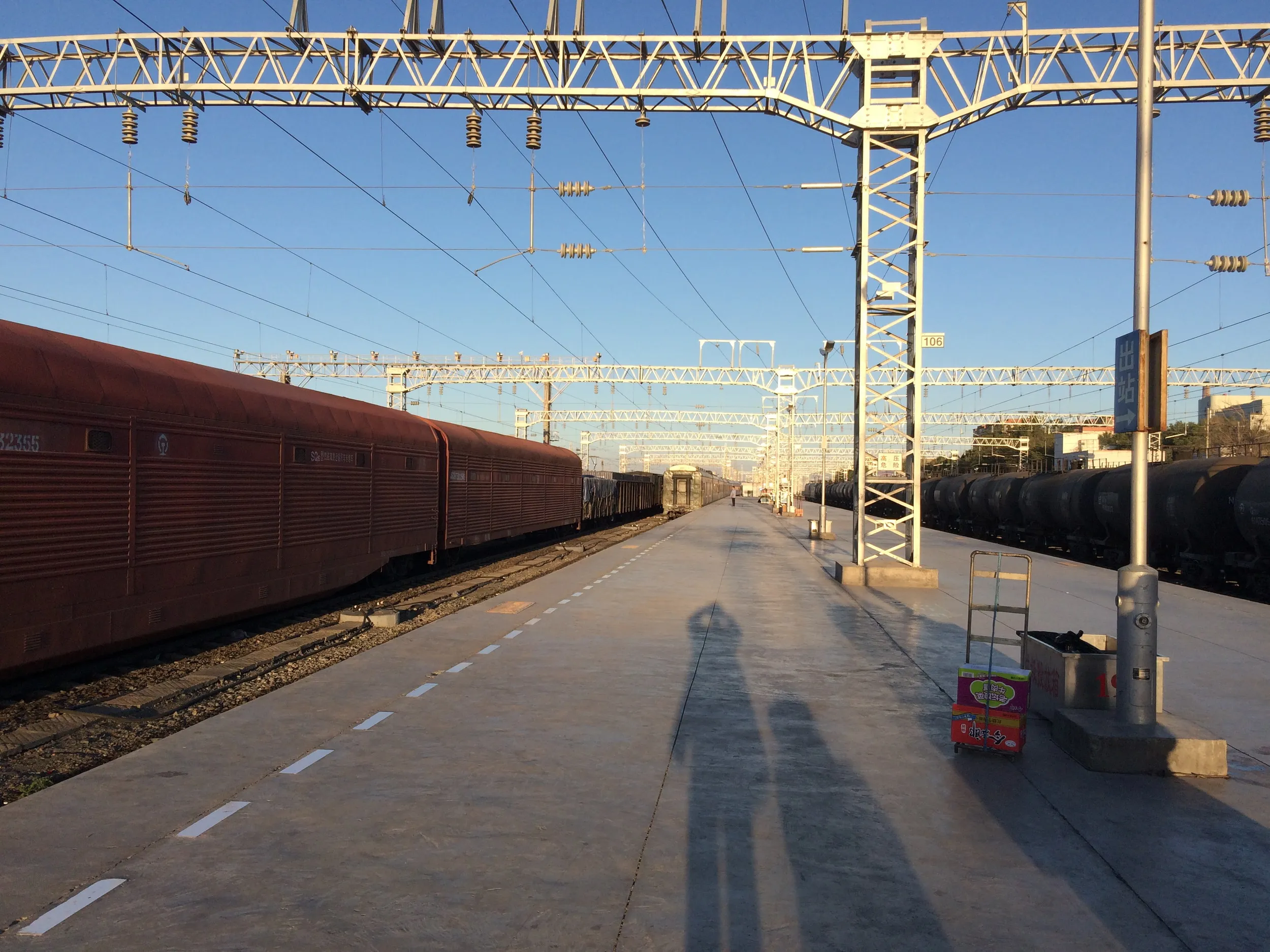 T204列車のお見送り