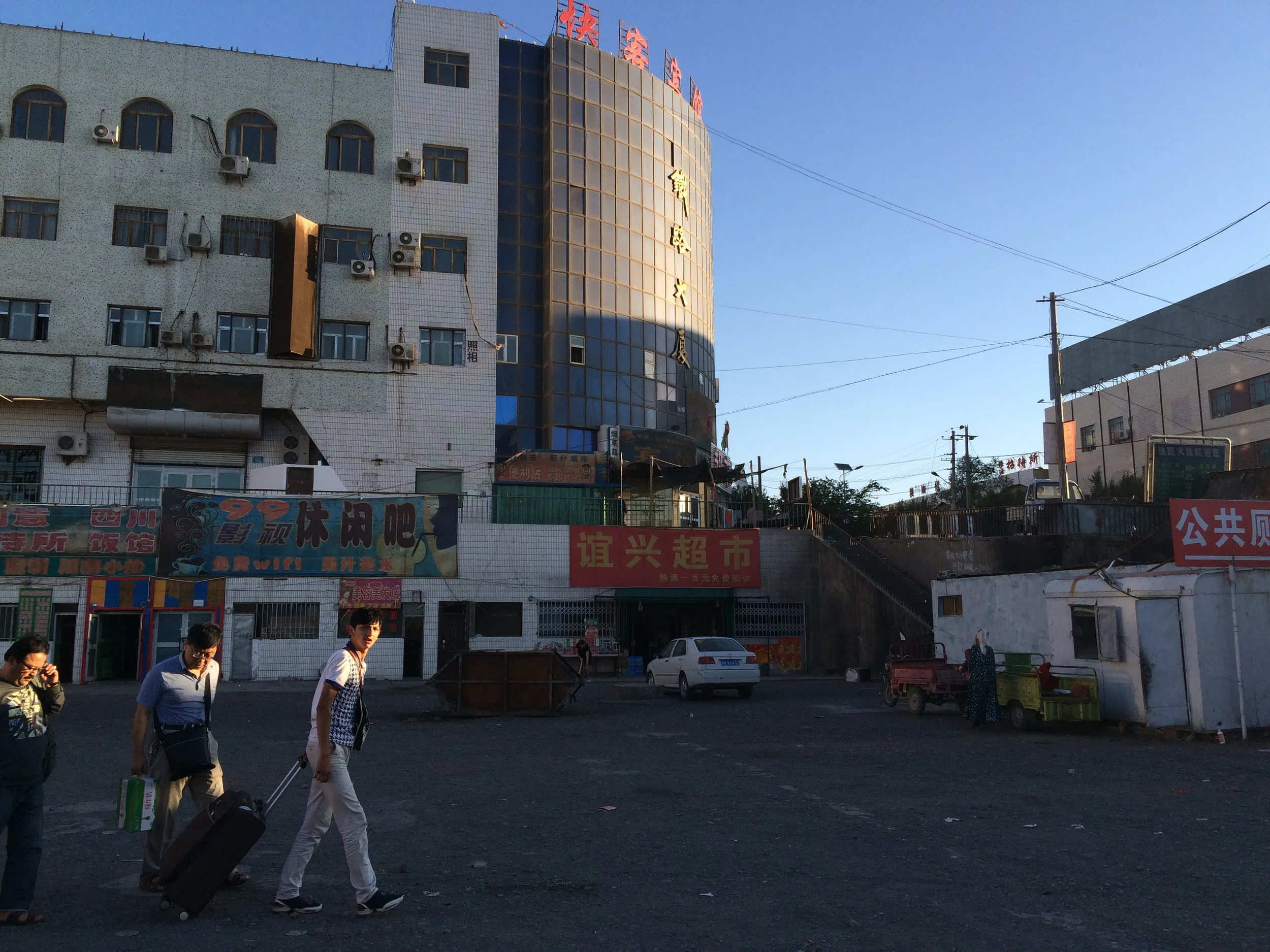 大河沿鎮の風景