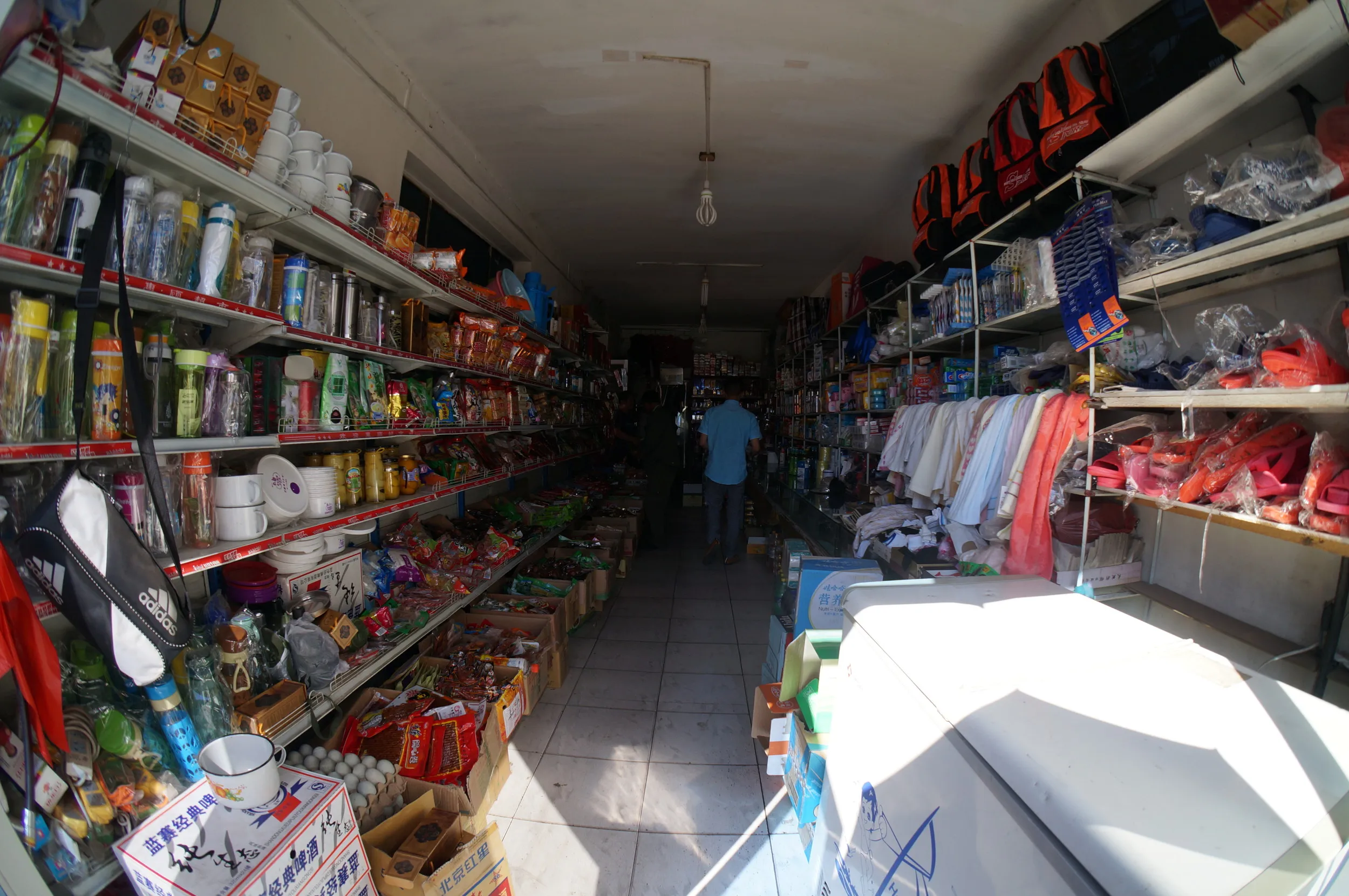 大河沿鎮を散歩