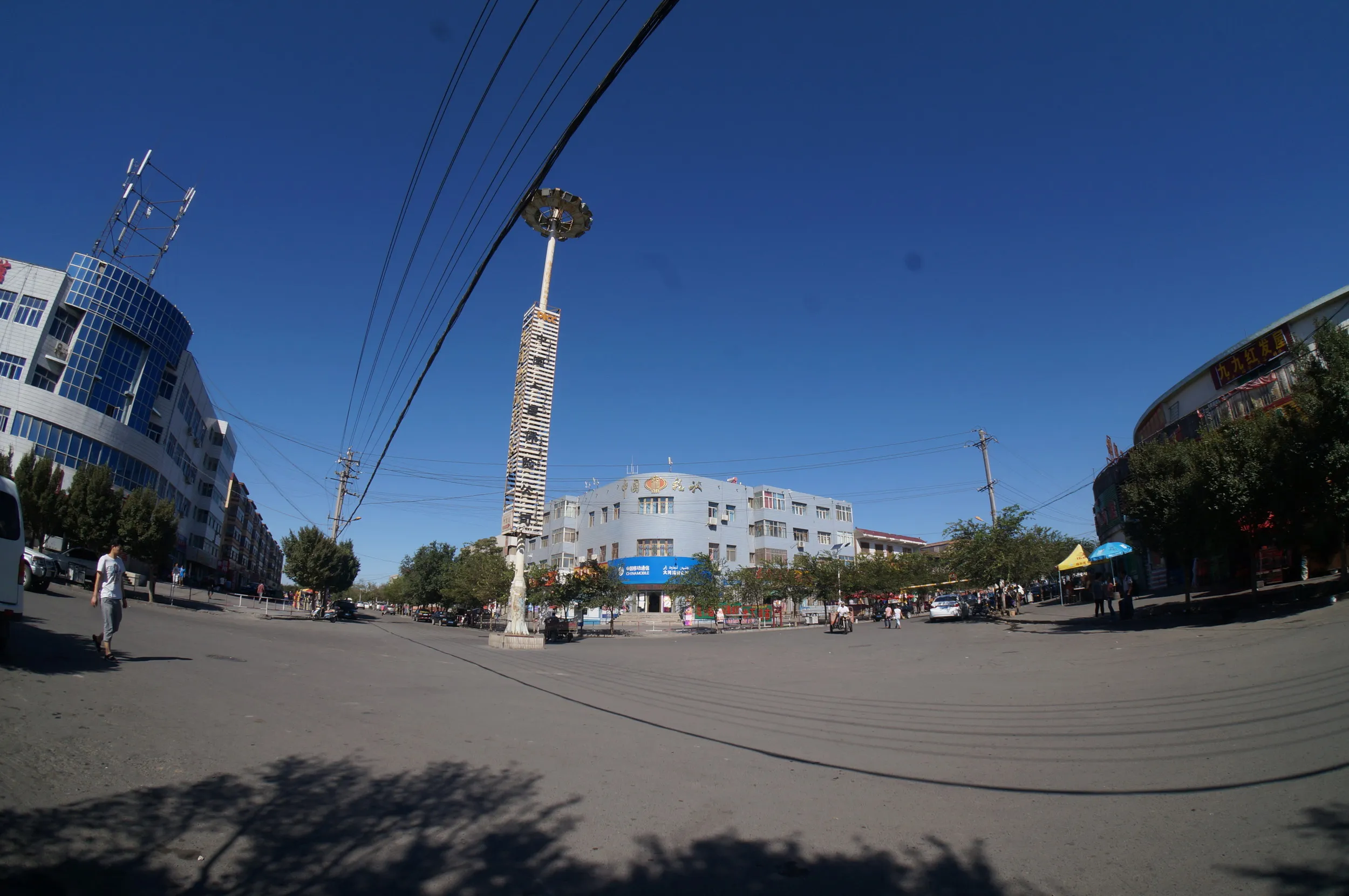 大河沿鎮を散歩