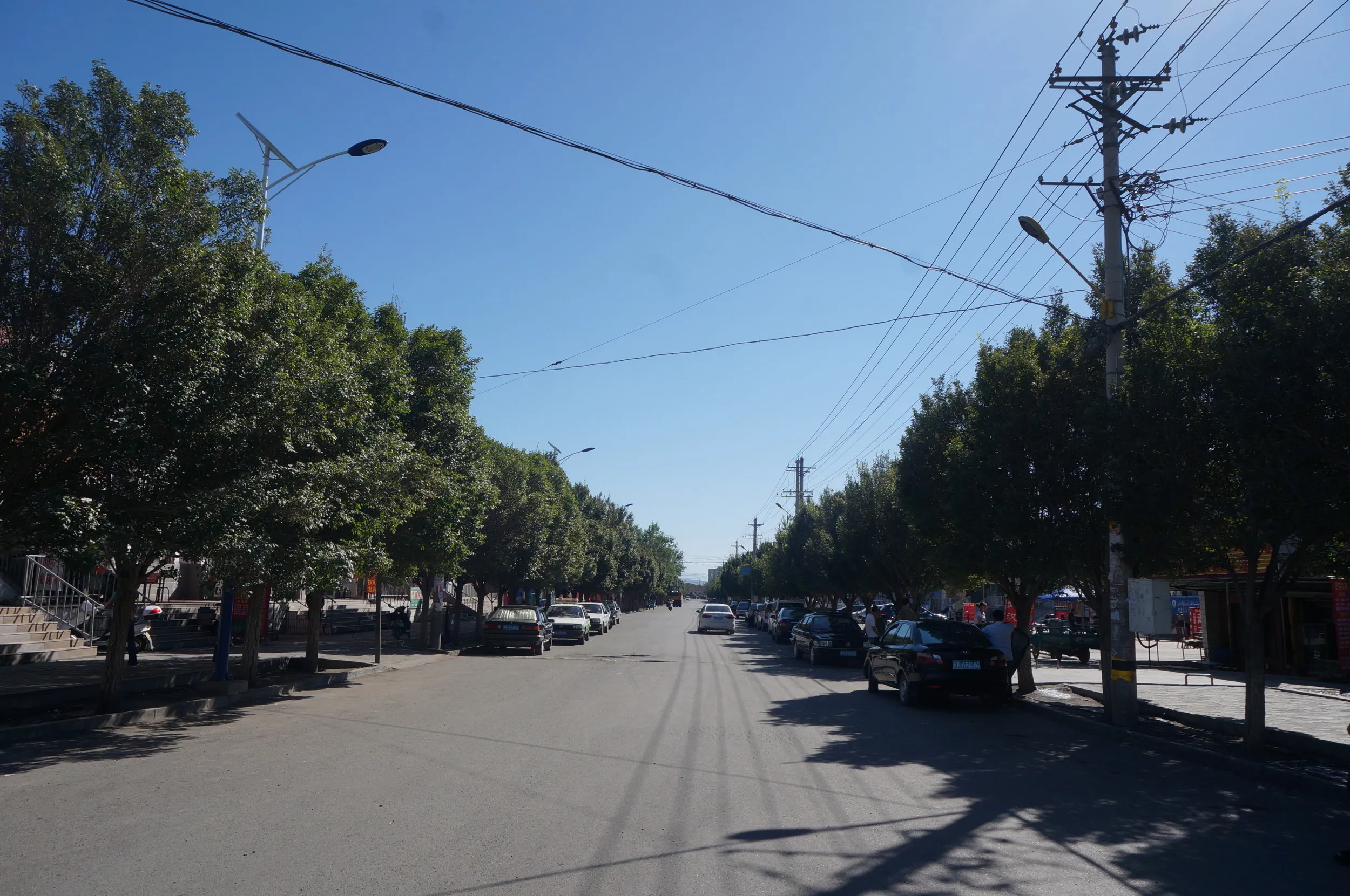 大河沿鎮を散歩