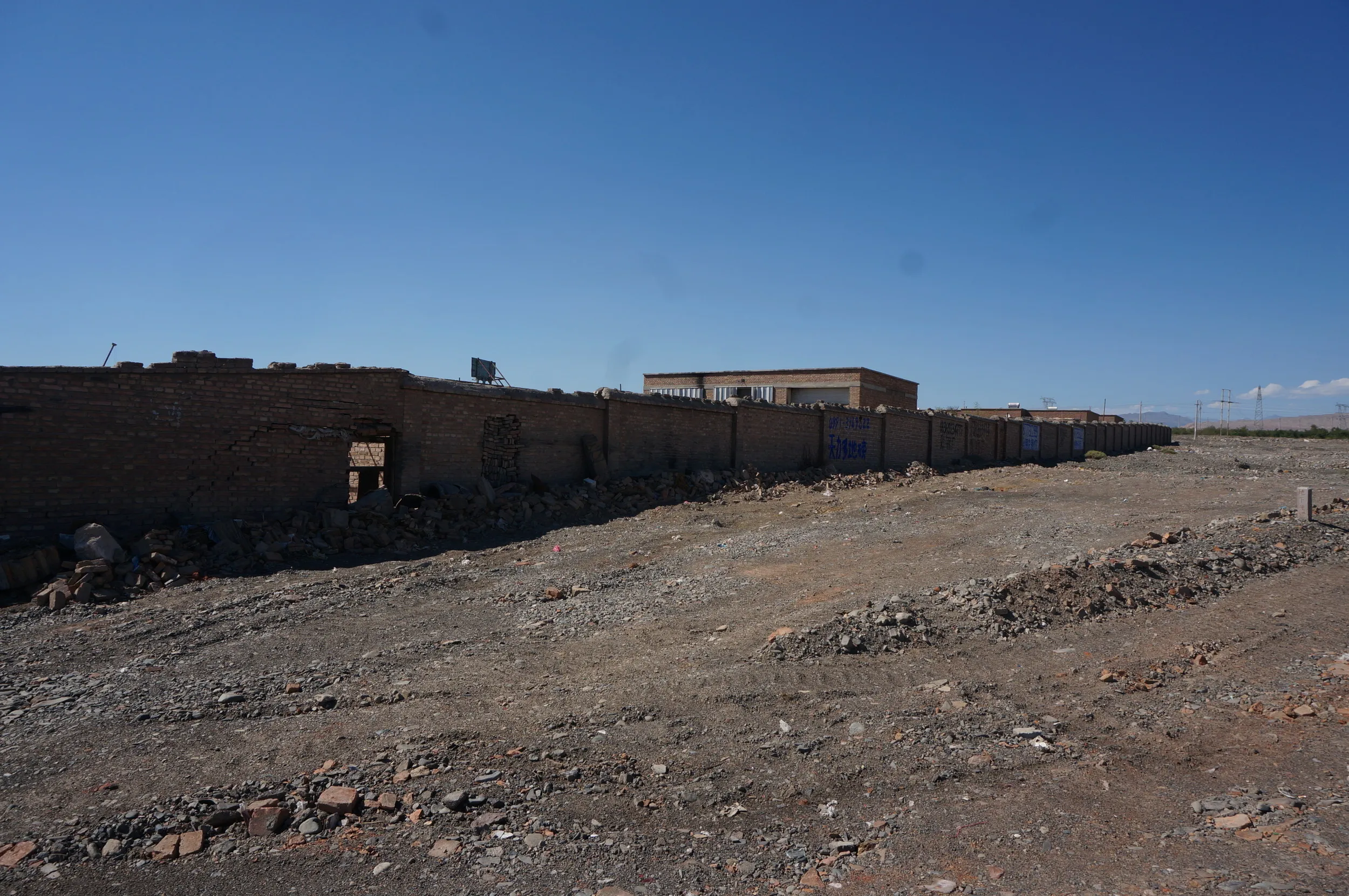 砂漠地帯を散歩