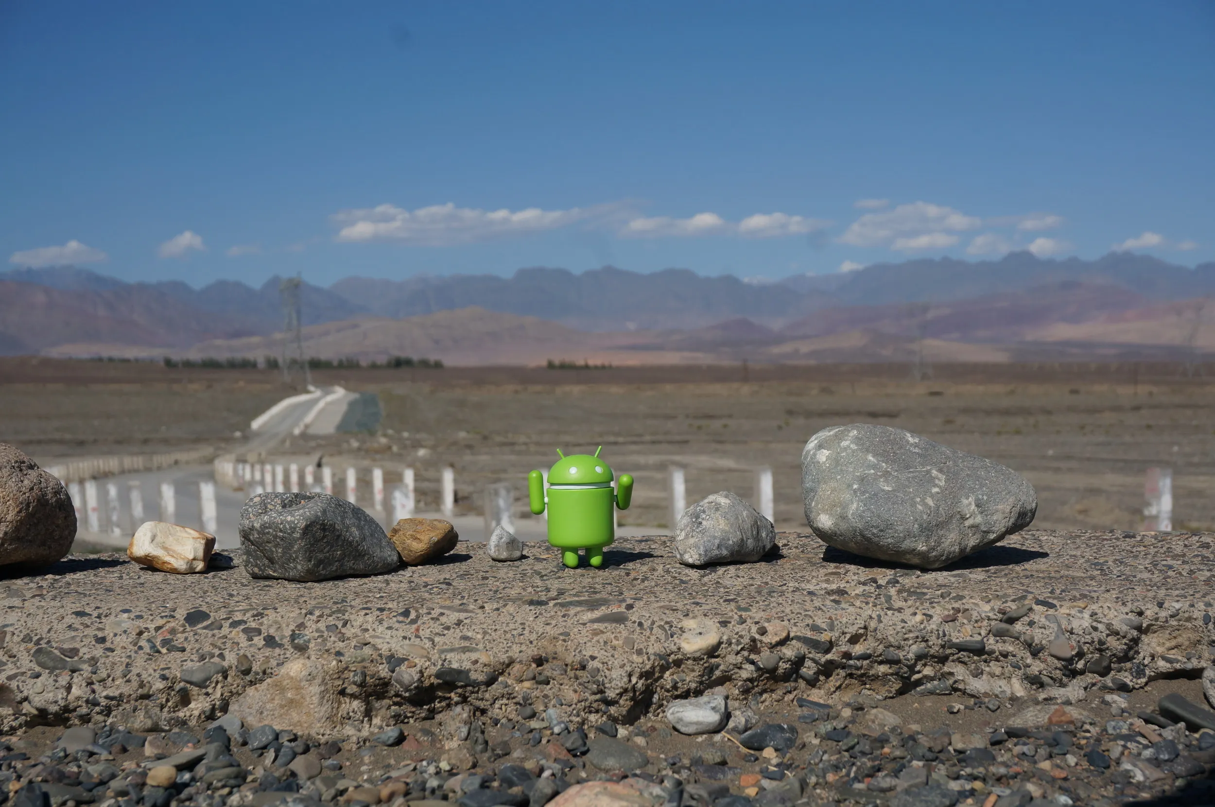 ドロイド君も記念撮影