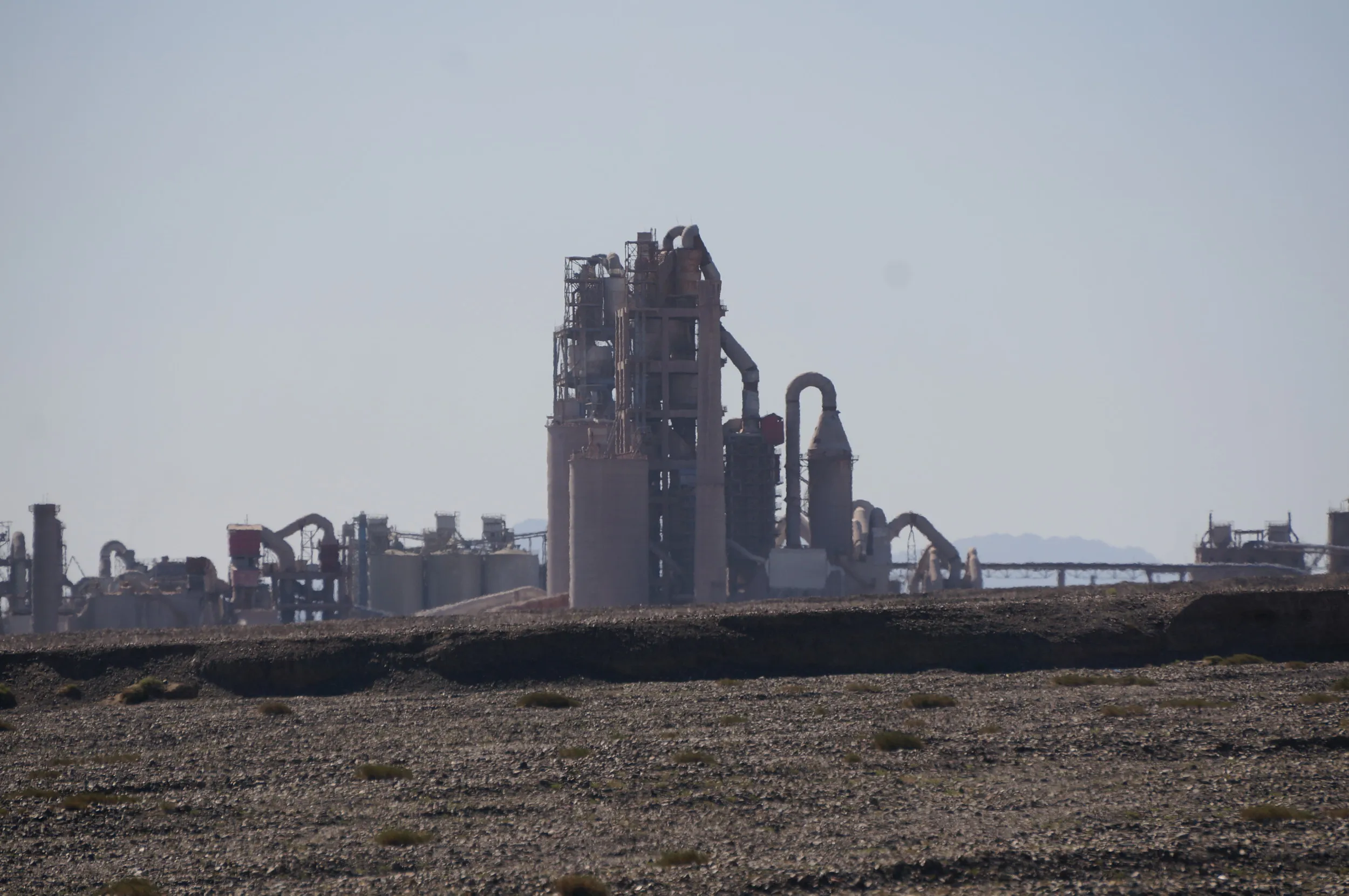 砂漠地帯を散歩