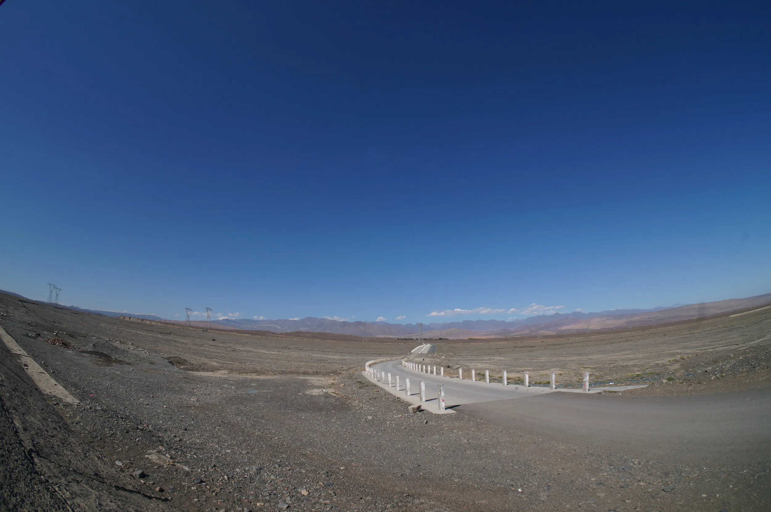 魚眼レンズで撮影