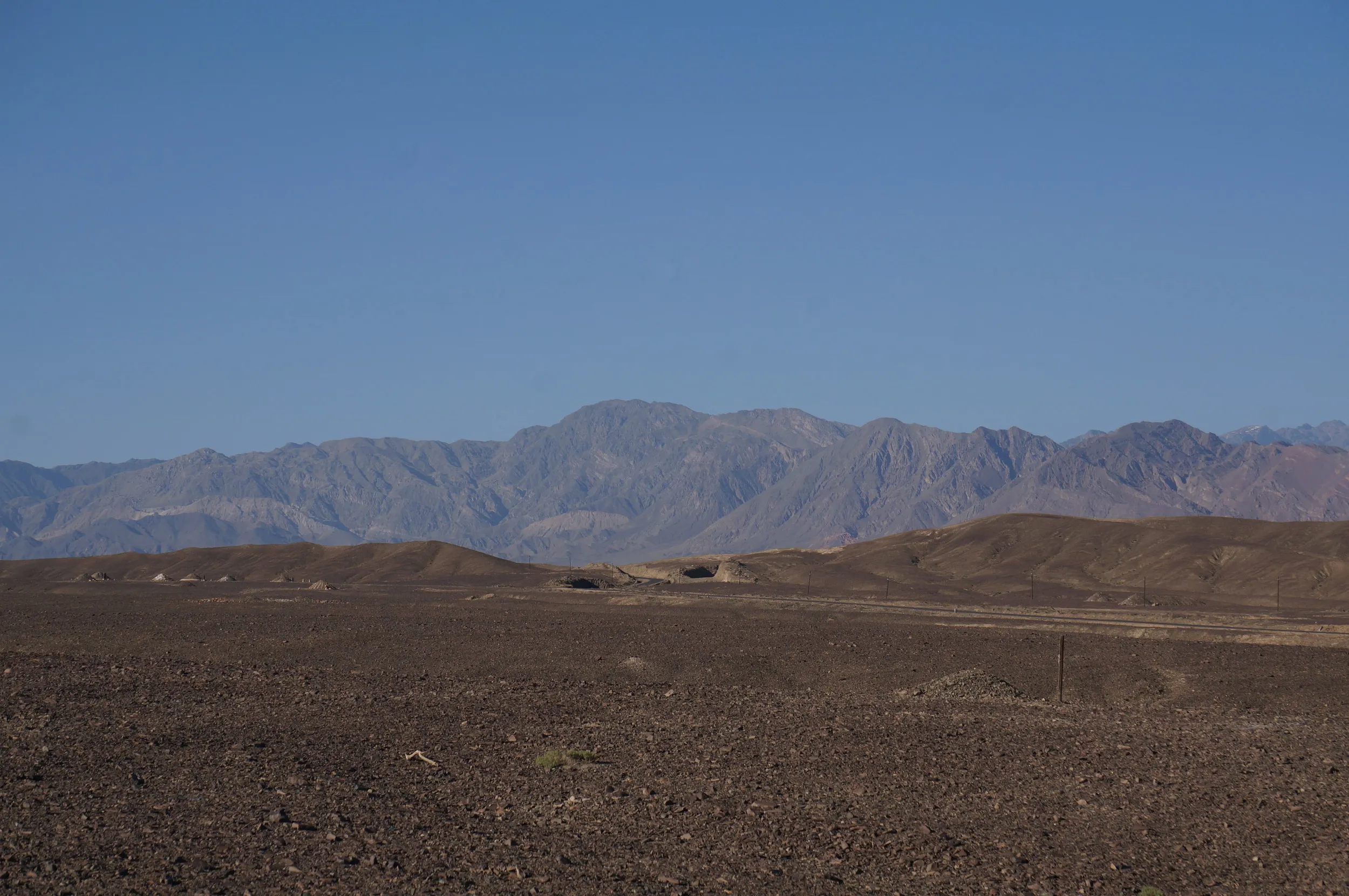 砂漠地帯を散歩