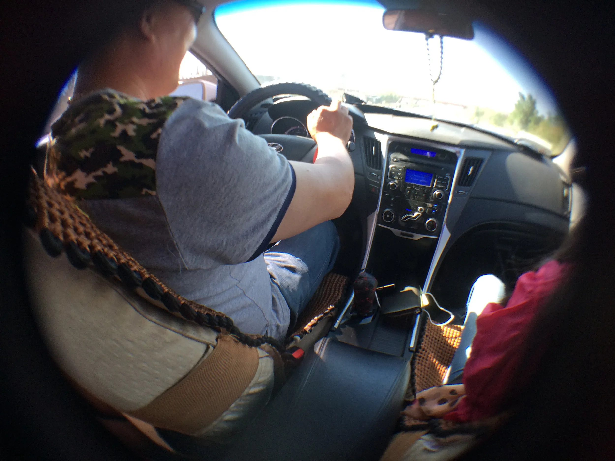 大河沿鎮から交河故城へ向け出発