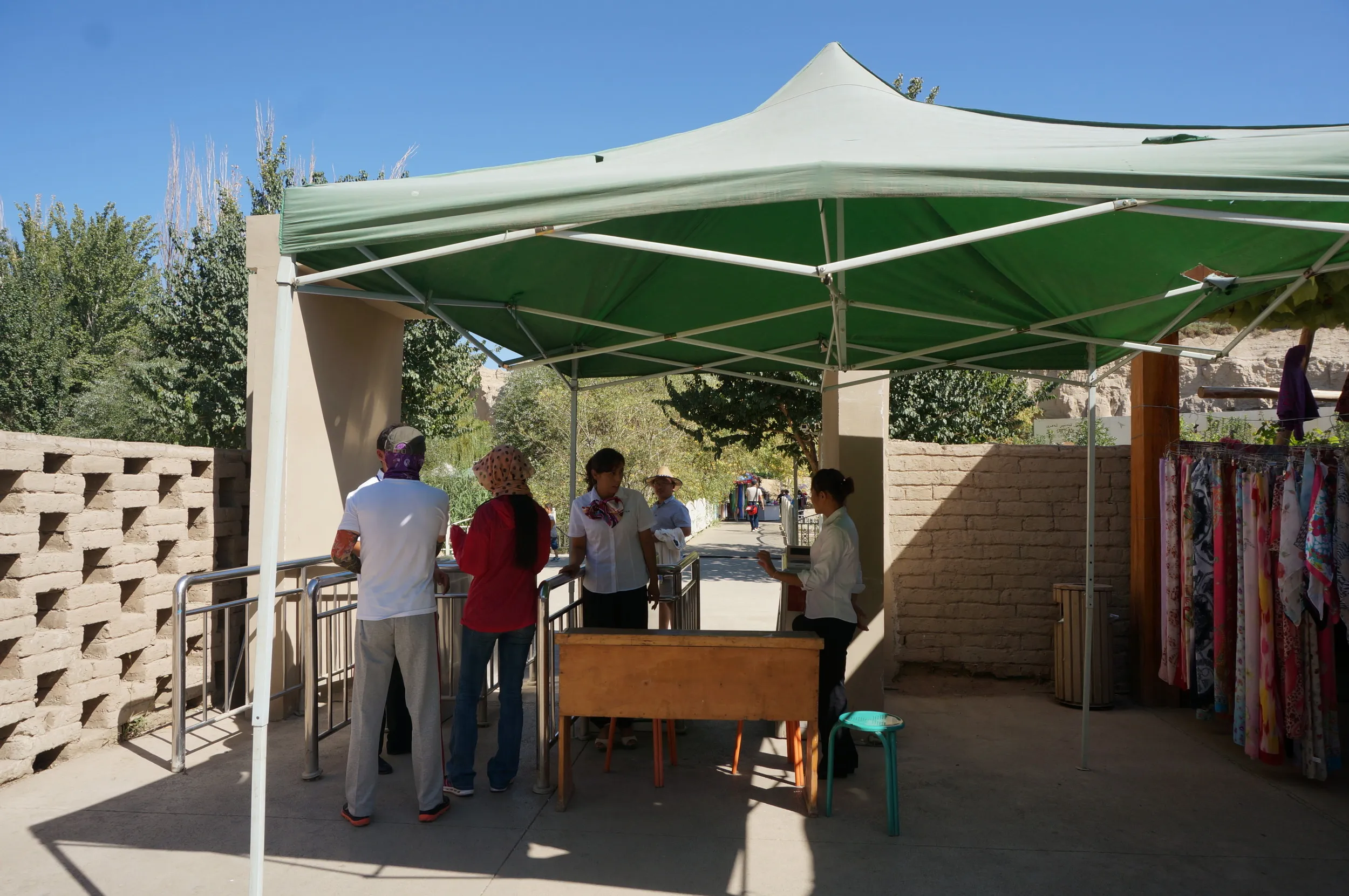 交河故城を観光