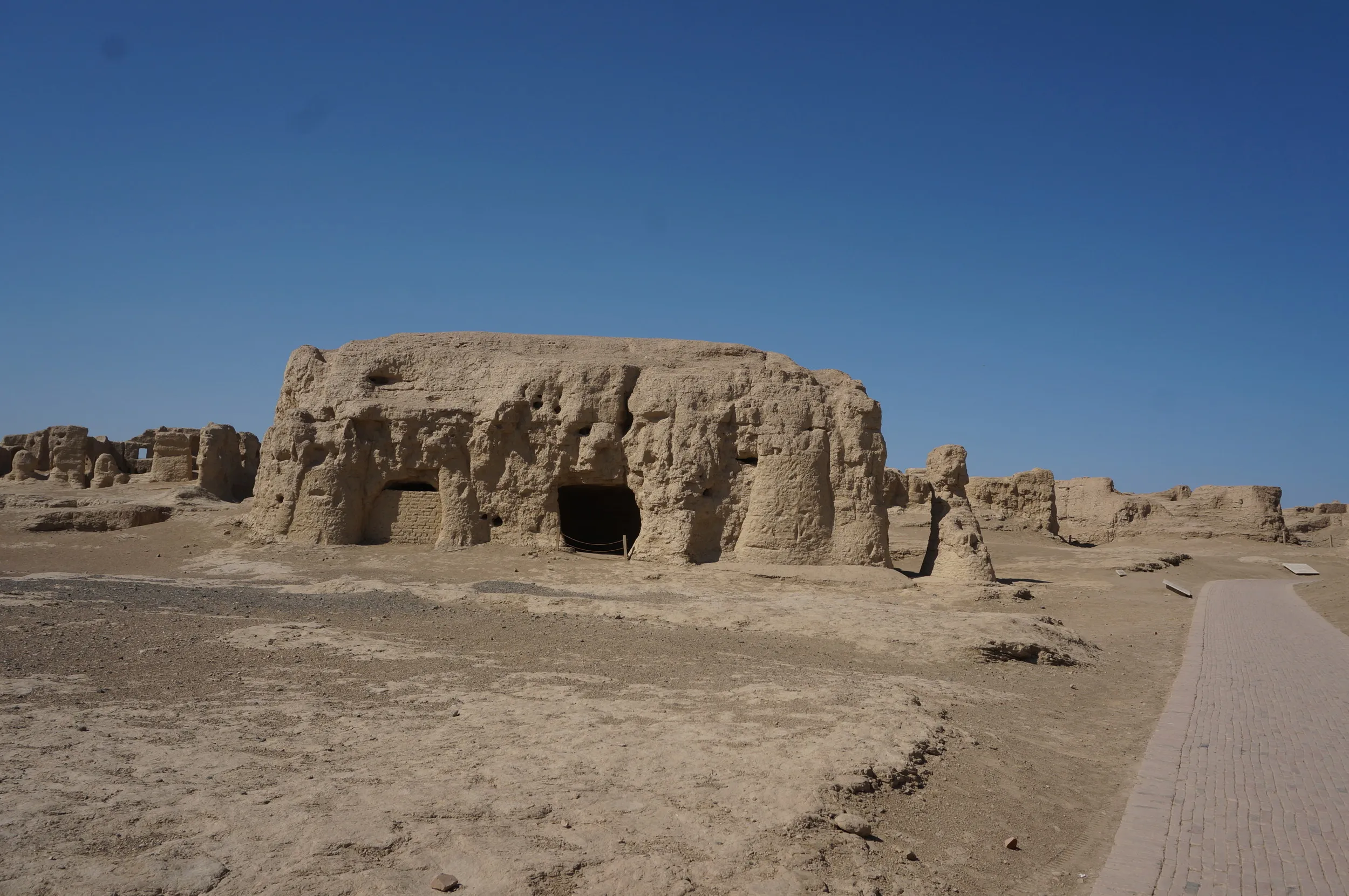 交河故城を観光