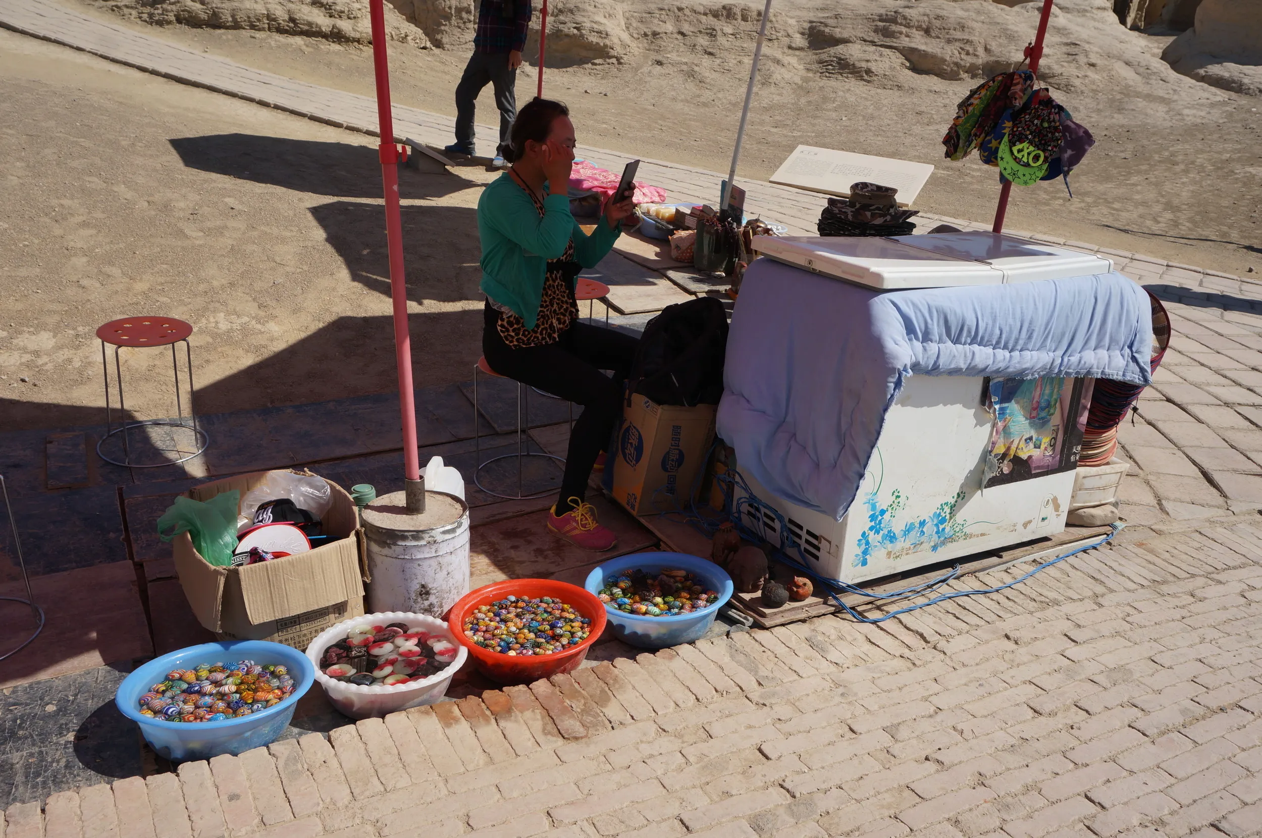 交河故城を観光