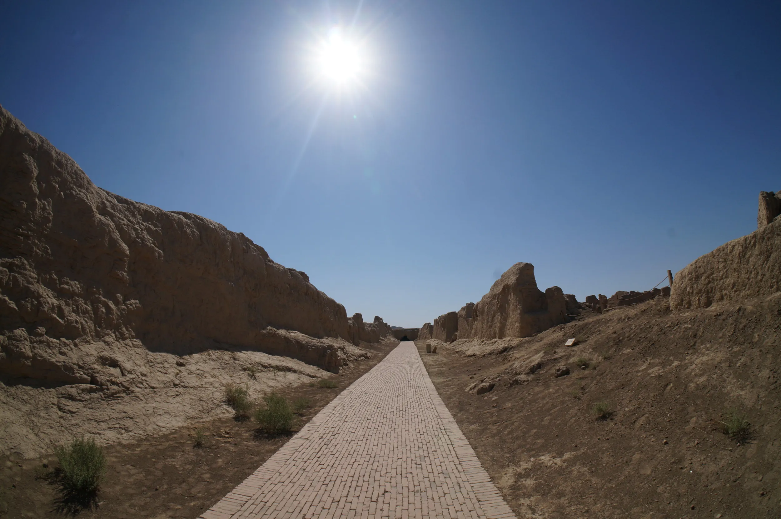 交河故城を観光