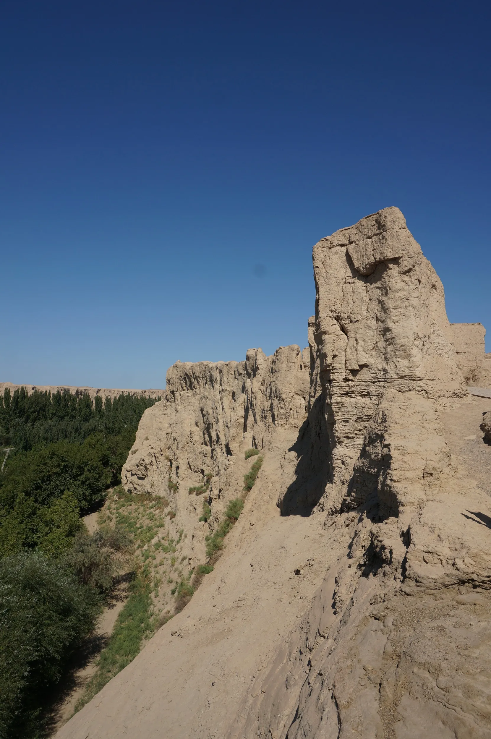 交河故城を観光