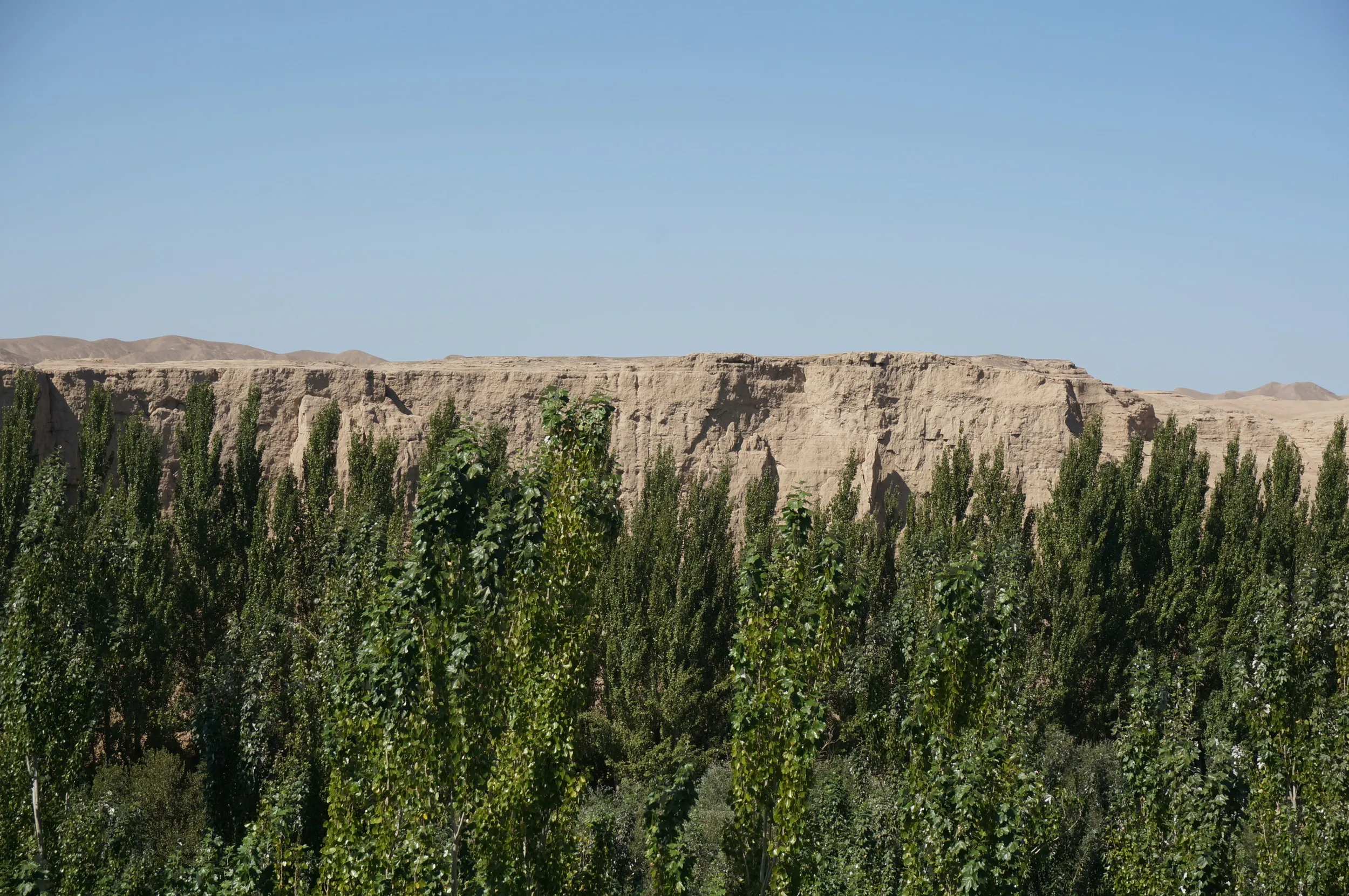 交河故城を観光