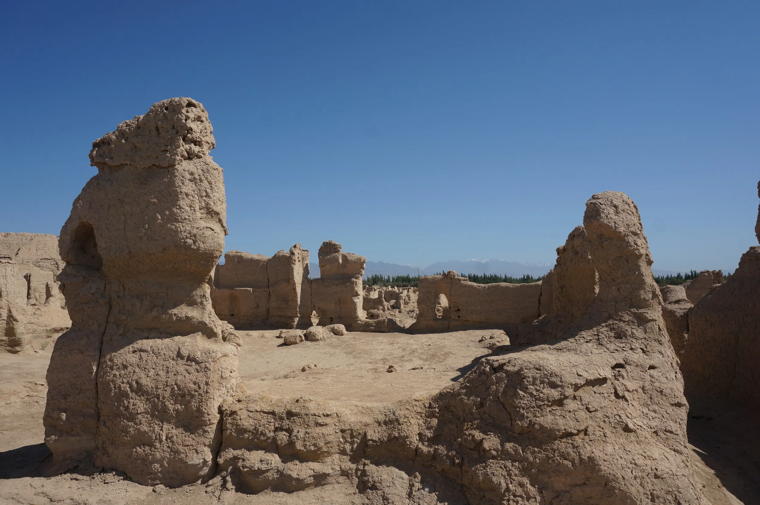 交河故城を観光