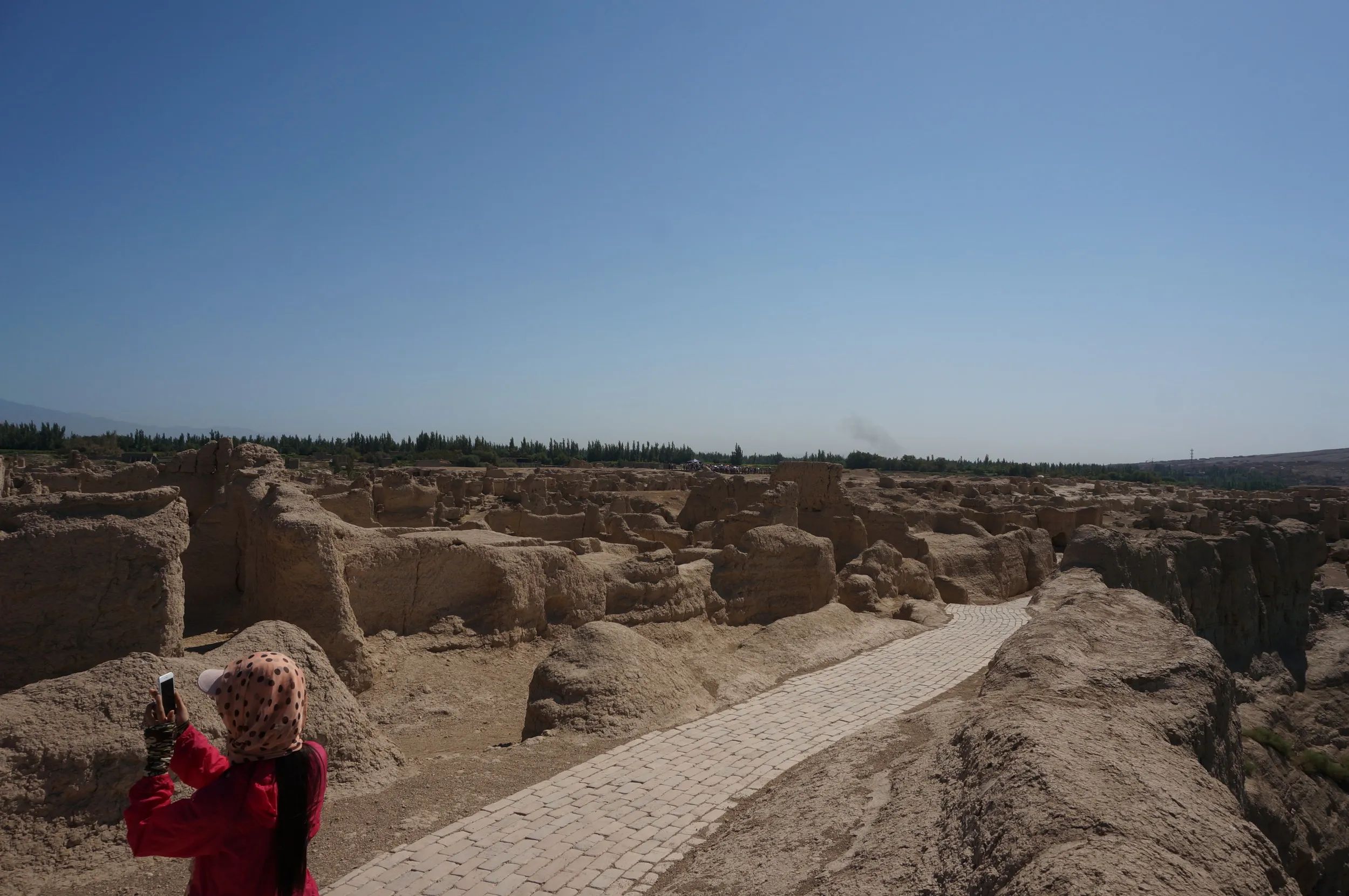 交河故城を観光