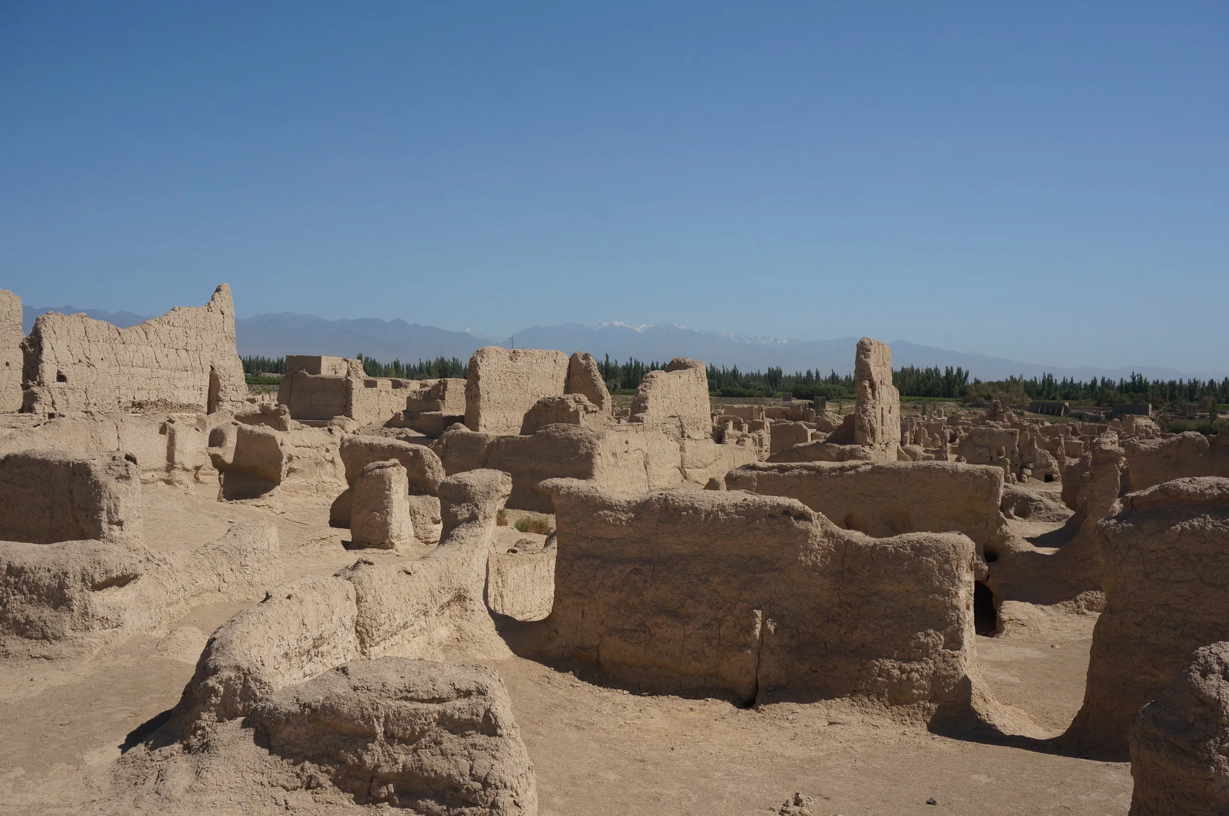 交河故城を観光