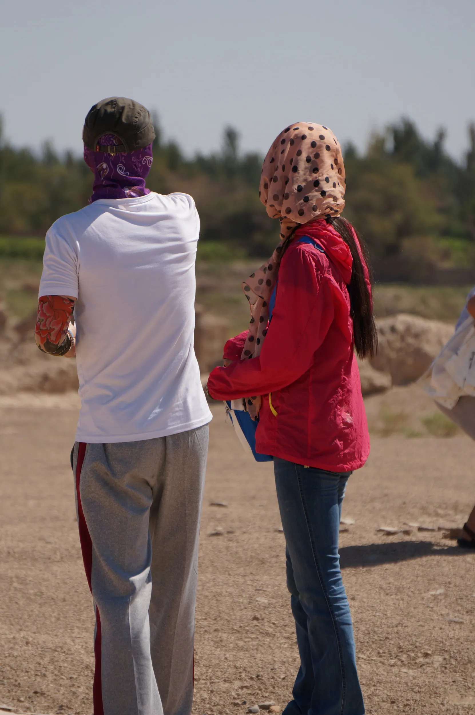 交河故城を観光