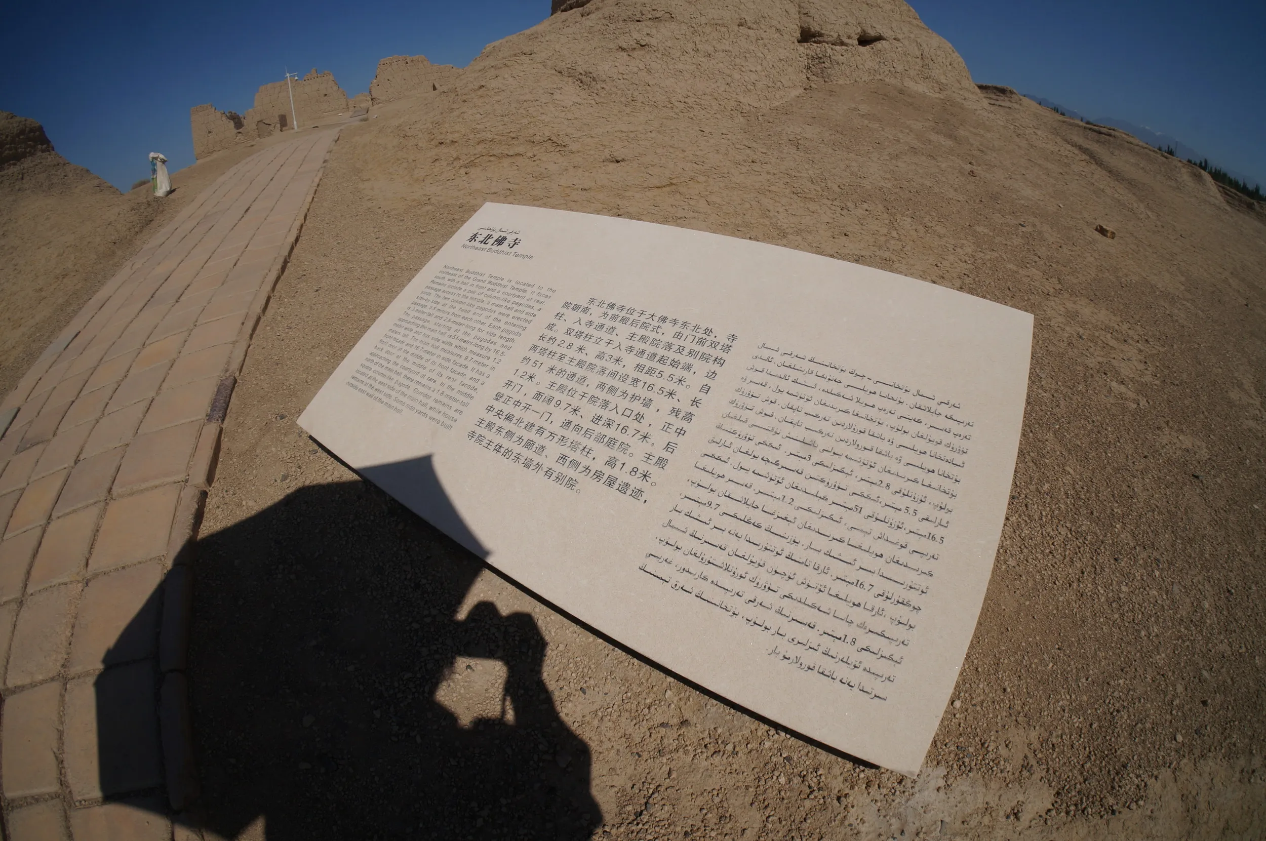 交河故城を観光