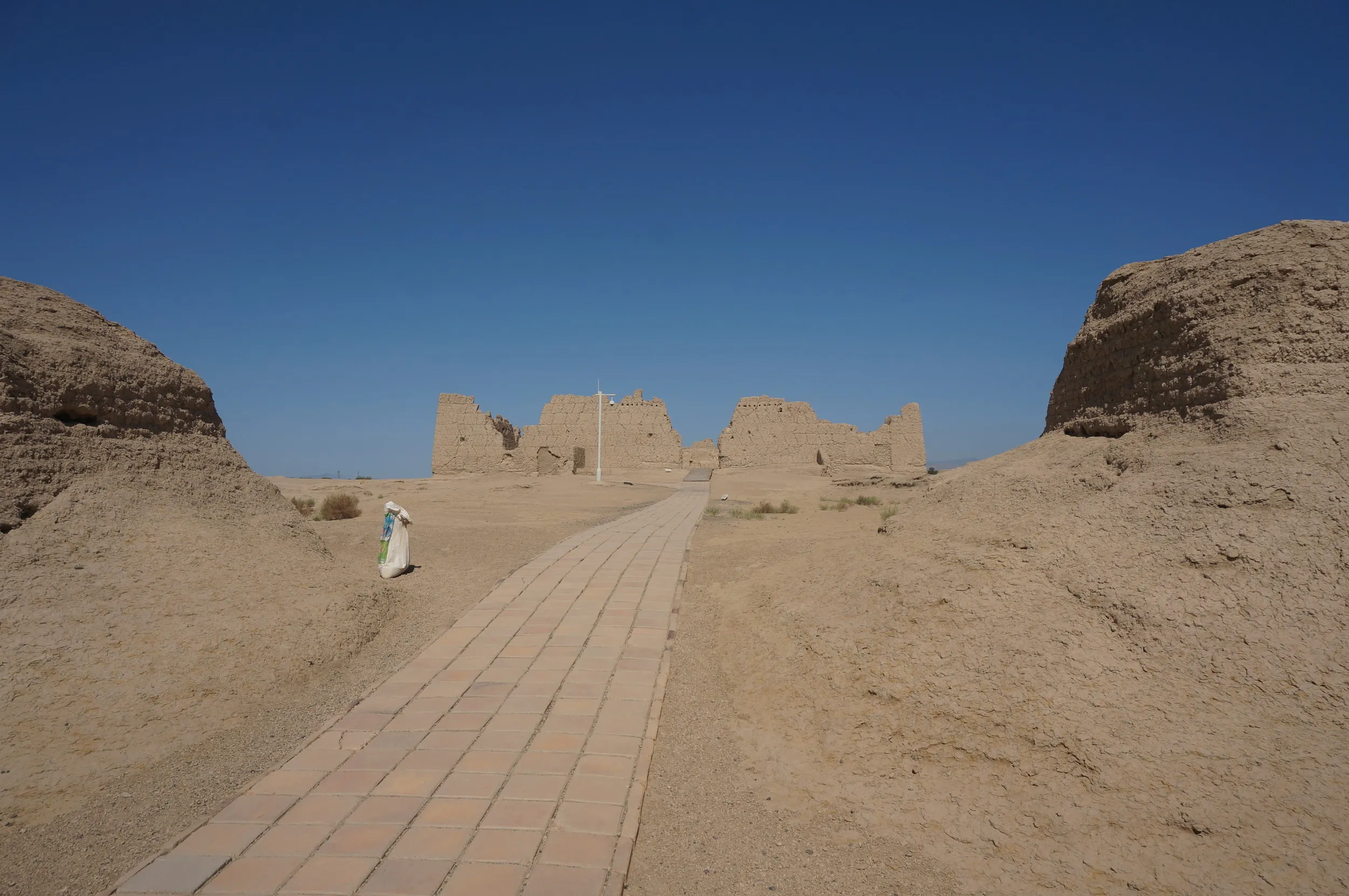 交河故城を観光