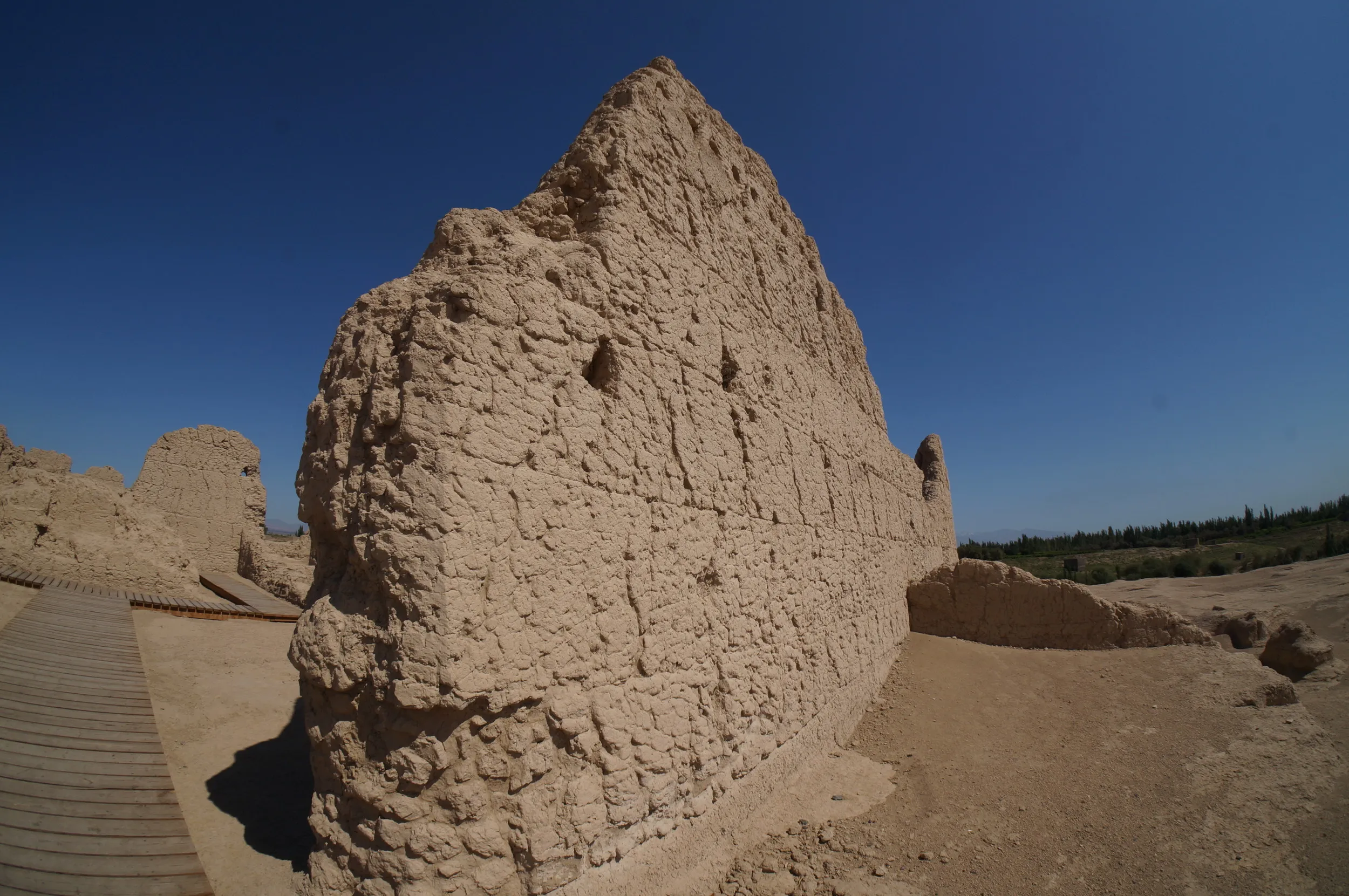 交河故城を観光