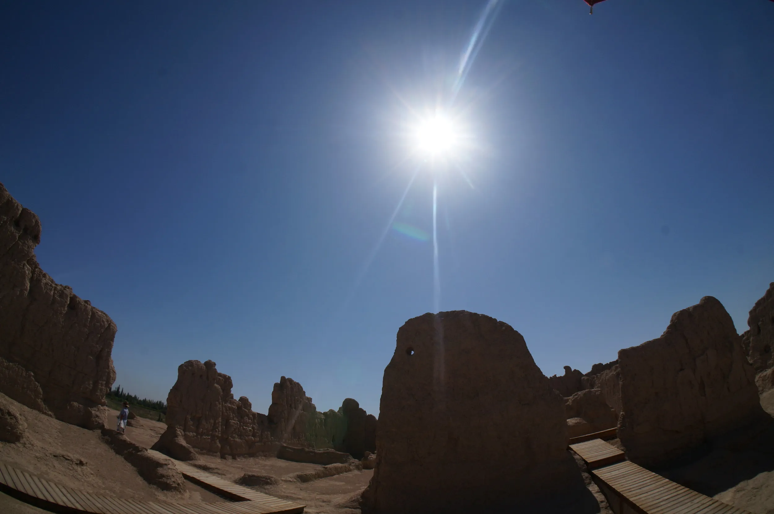 交河故城を観光