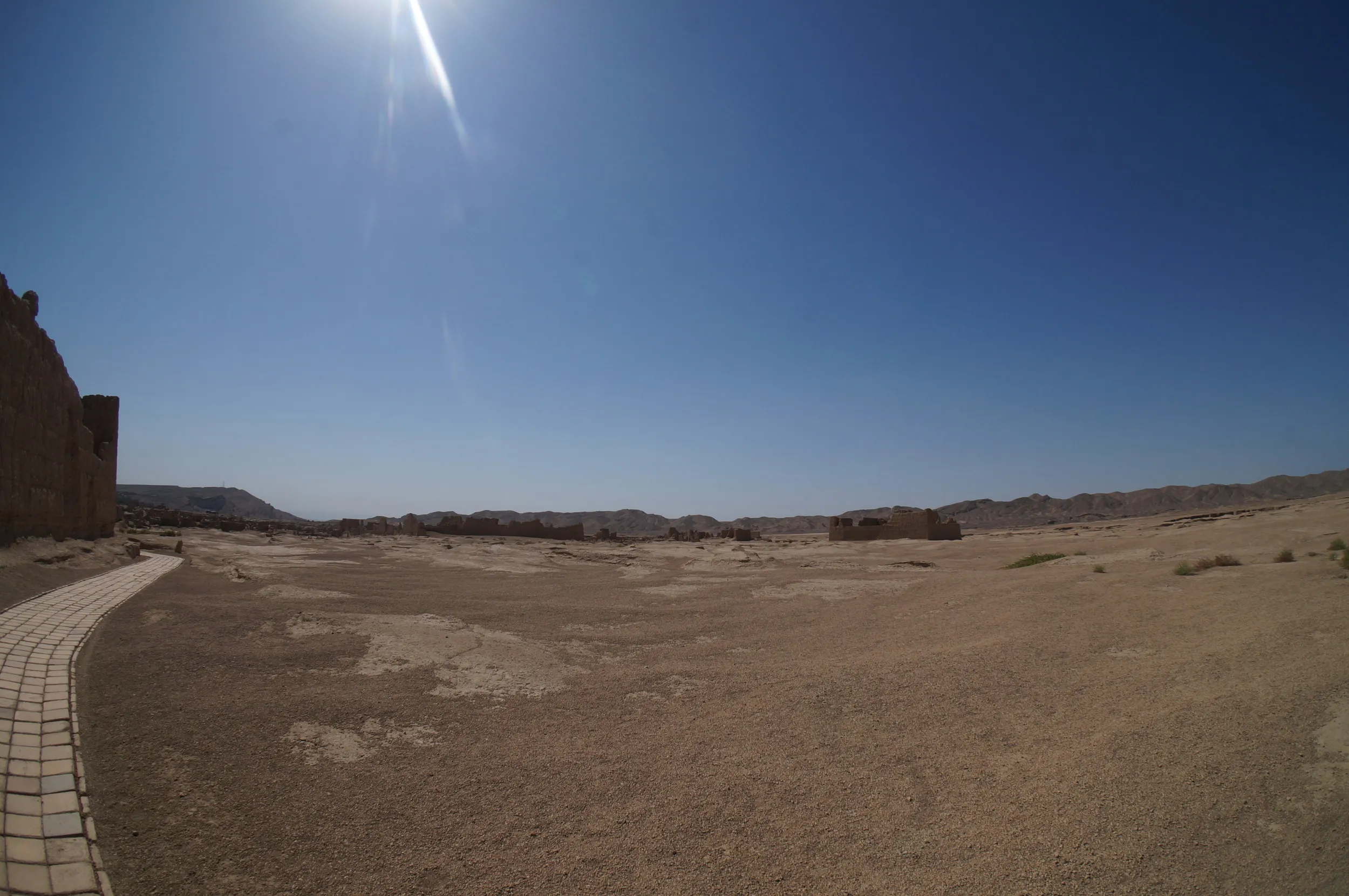 交河故城を観光