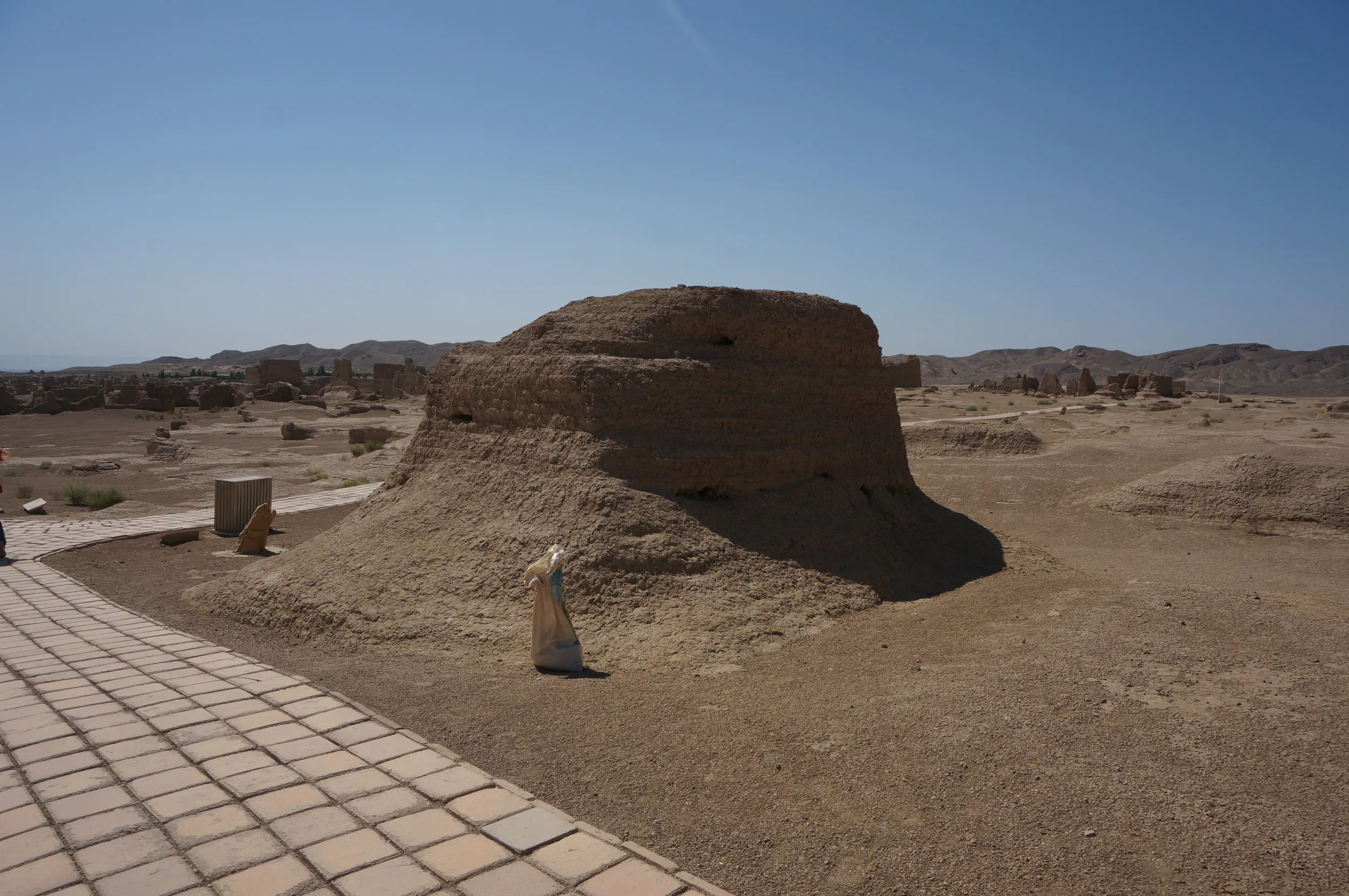 交河故城を観光