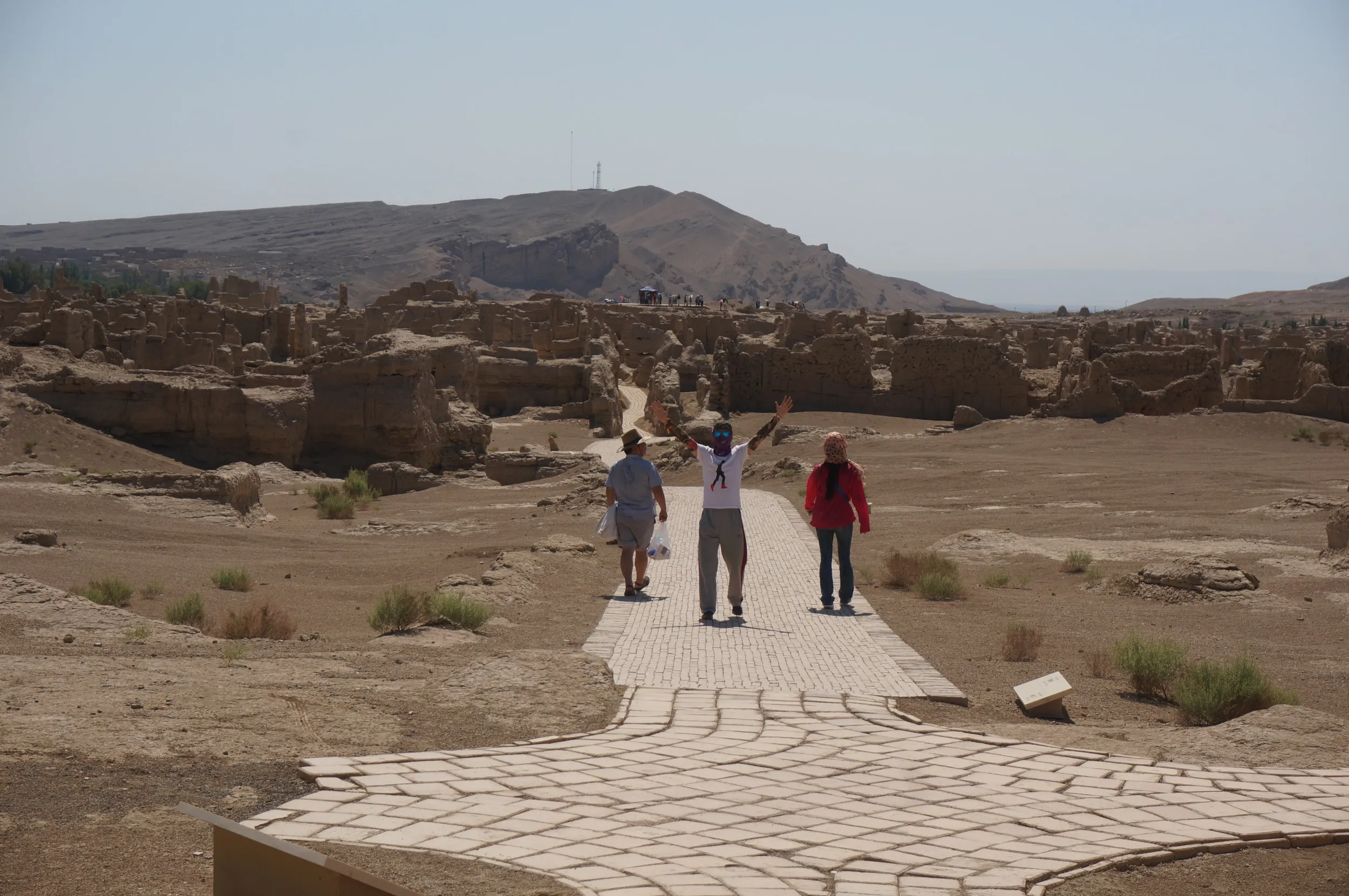 交河故城を観光